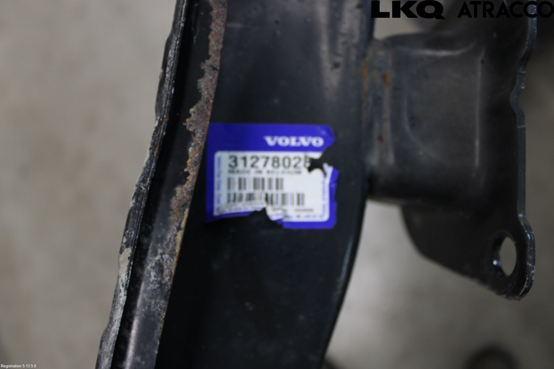 Volvo S40 04-07 Støtfanger Bak Bjelke