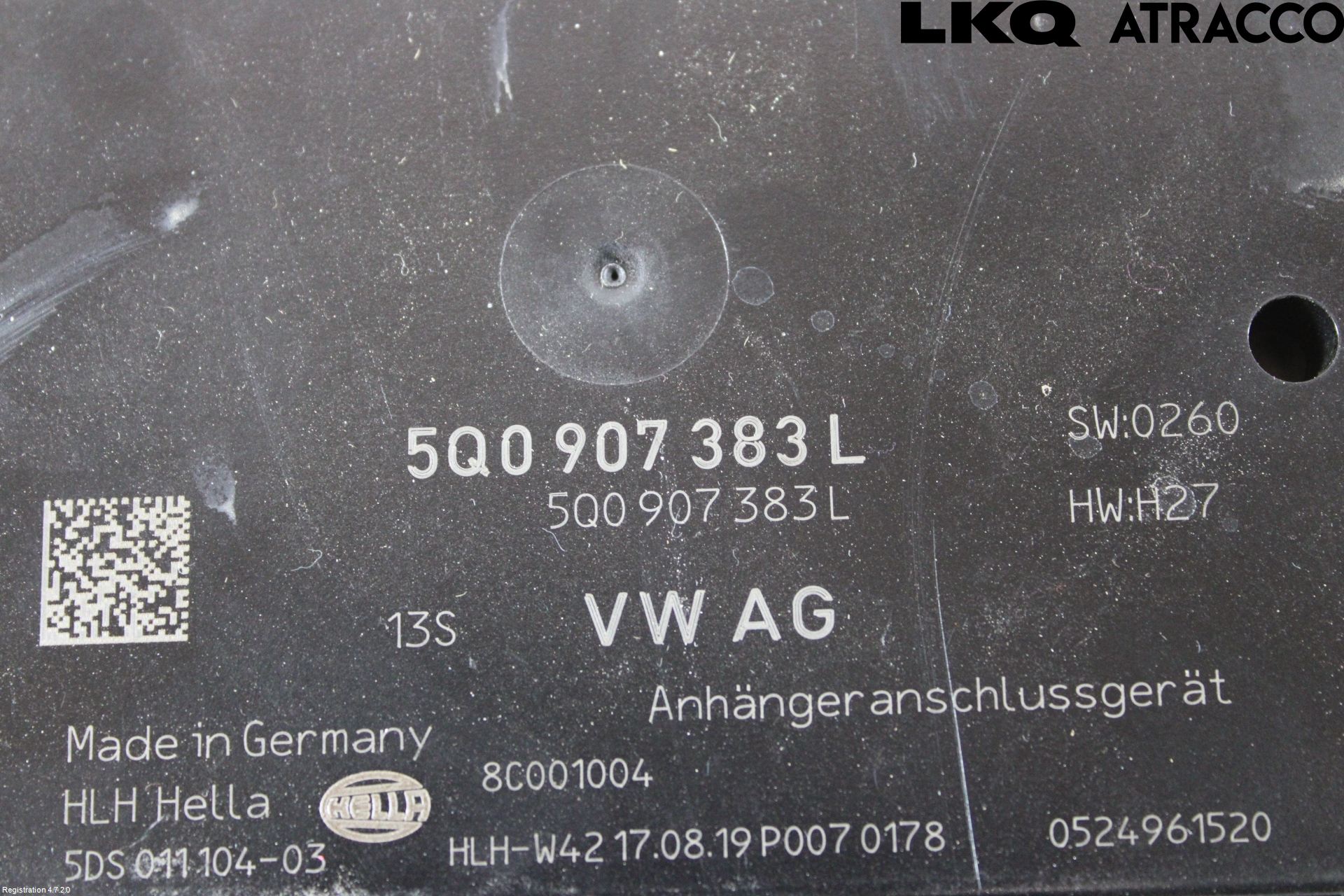 Skoda OCTAVIA (5E) 13-20 Styreenhet Tilhengerfeste