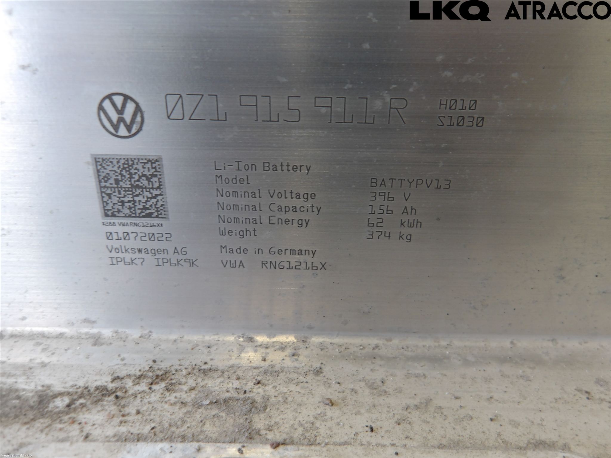 Cupra BORN 22- Hybrid Batteri