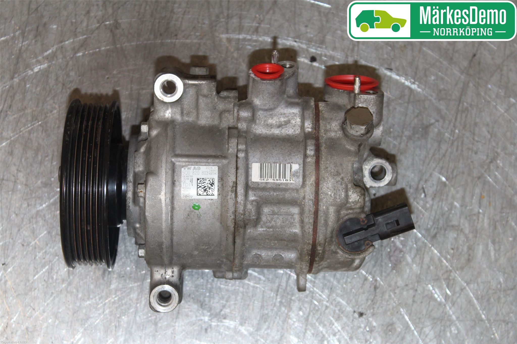Volkswagen VW GOLF / E-GOLF VII 13-20 Varme Ac Kompressor