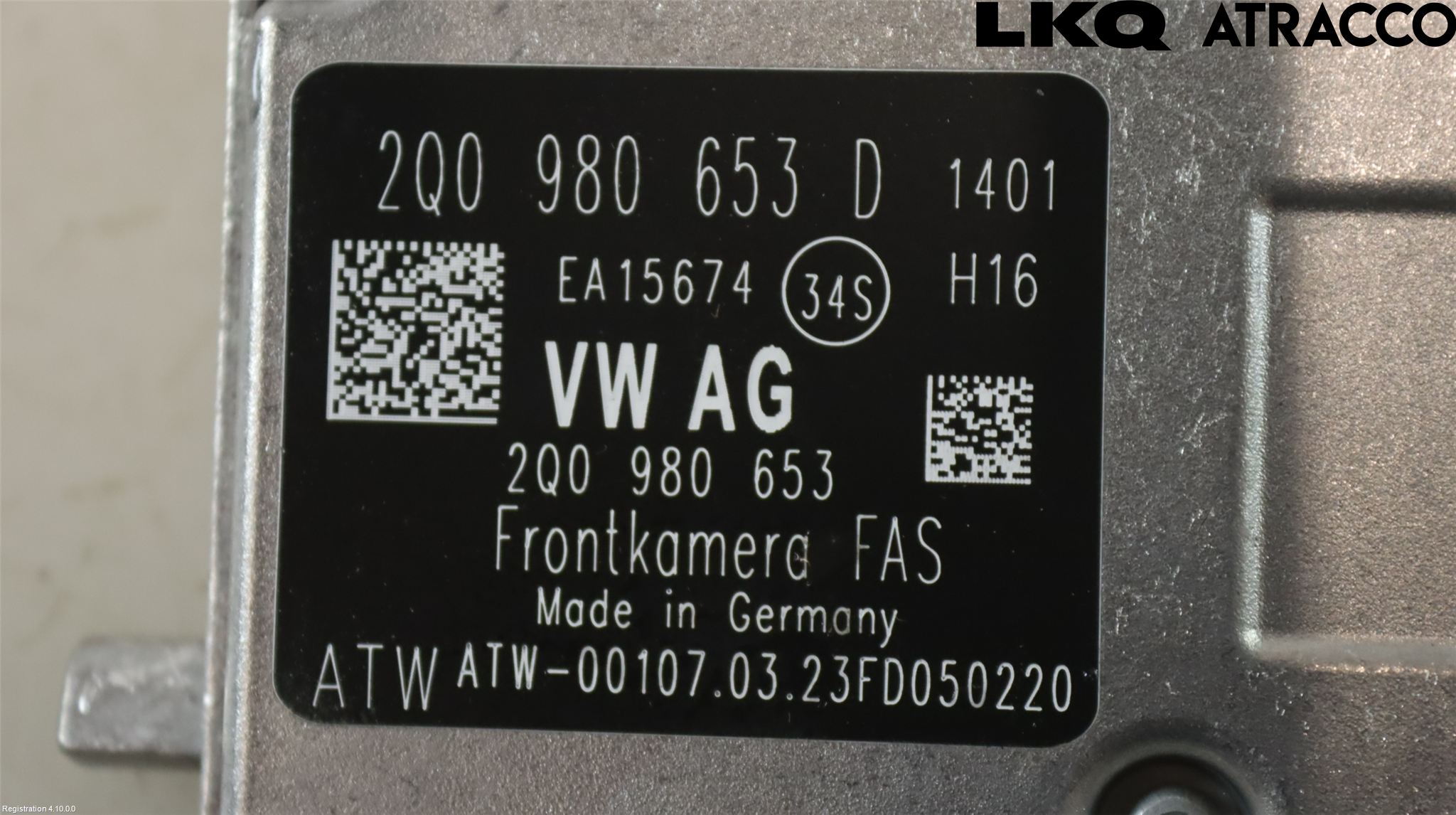 Volkswagen VW TIGUAN 16-24 Parkeringshjelp Kamera