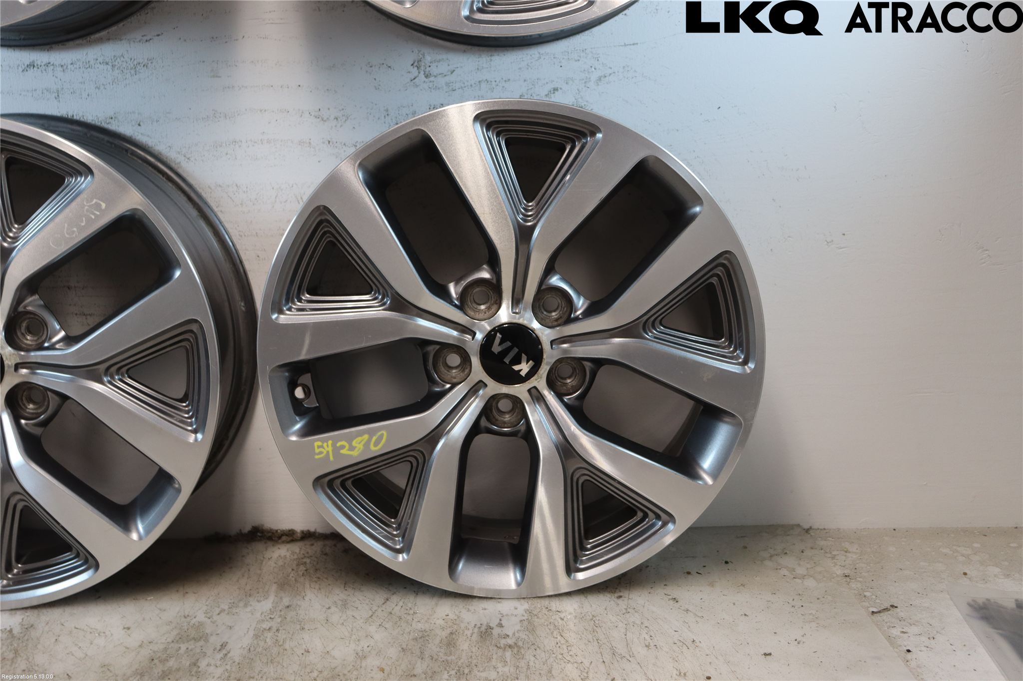 Kia SPORTAGE (SL) 11-15 Felg Aluminium Sett 4Stk