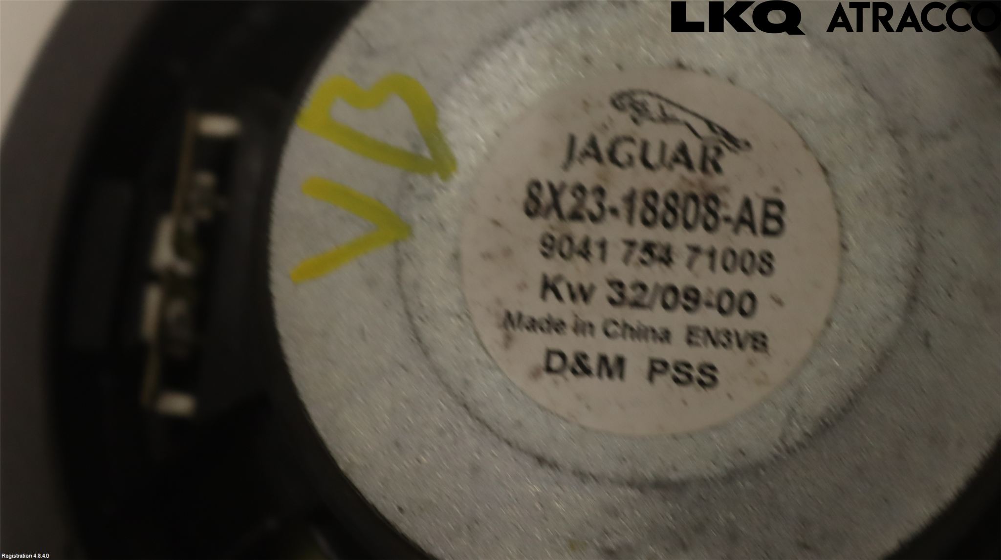 Jaguar XF 08-15 Innr Høyttaler