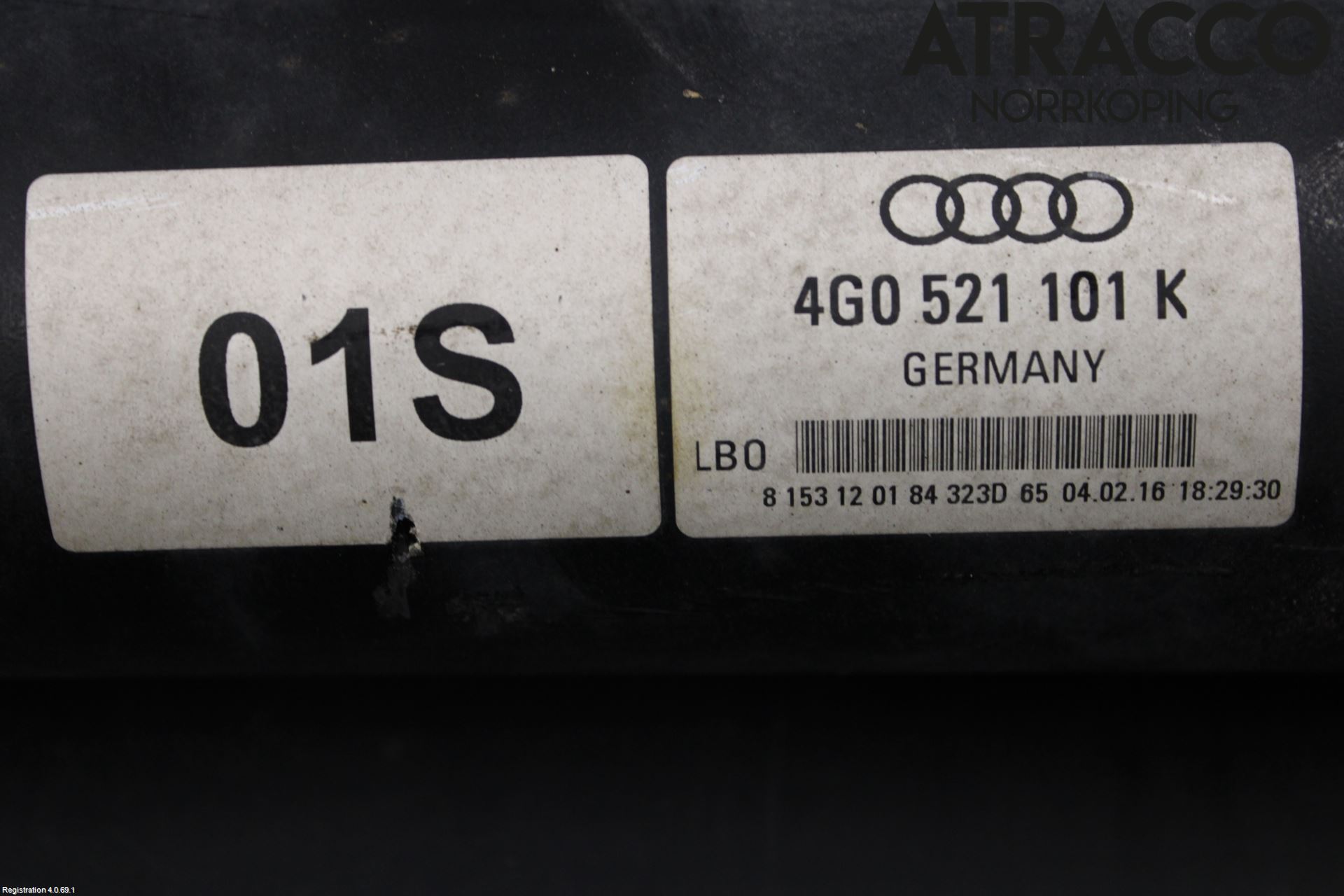 Audi A6 ALLROAD 12-18 Mellomaksel Kompl