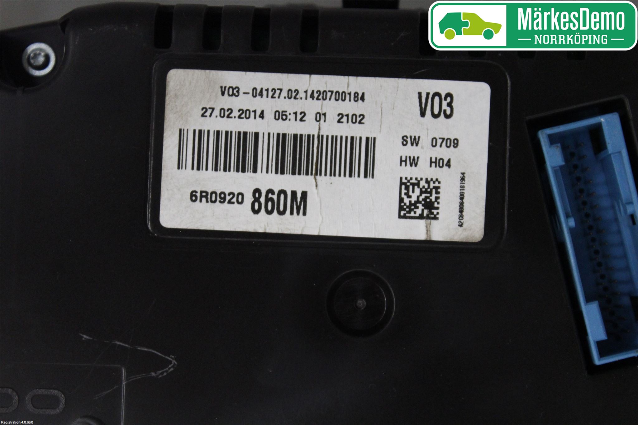 Volkswagen VW POLO 10-17 Instr Kombinert