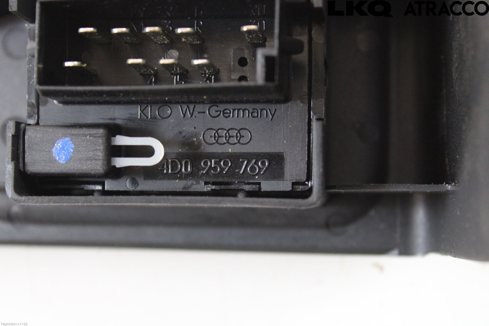 Audi A8/S8 4D 94-02 Bryter Sete Regulering