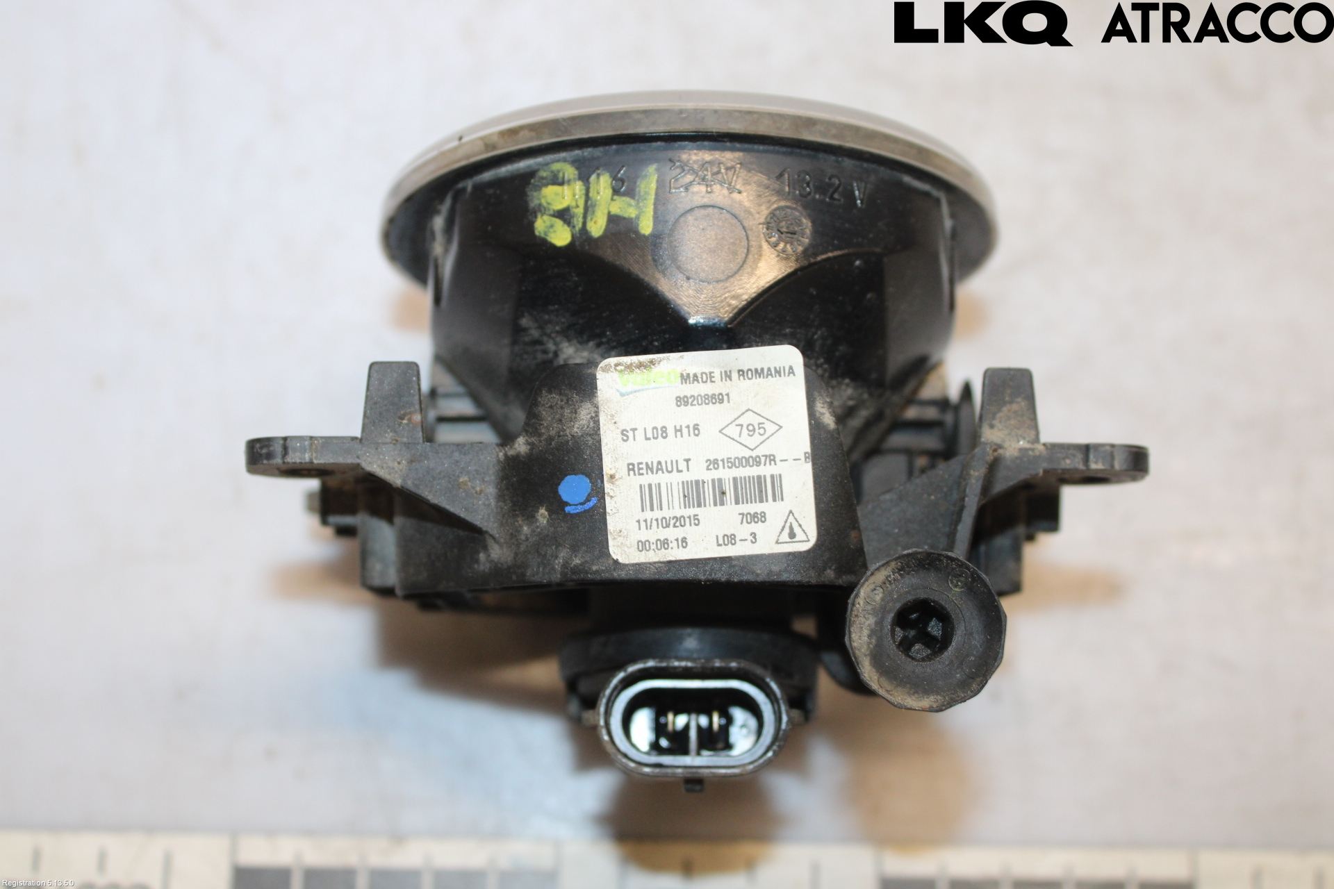 Renault KANGOO II 15-21 Frontlykt-Kurve-Tåkelys