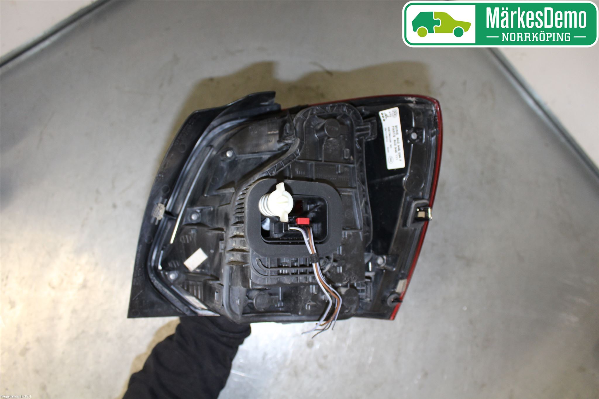 Volkswagen VW POLO 10-17 Baklykt Venstre