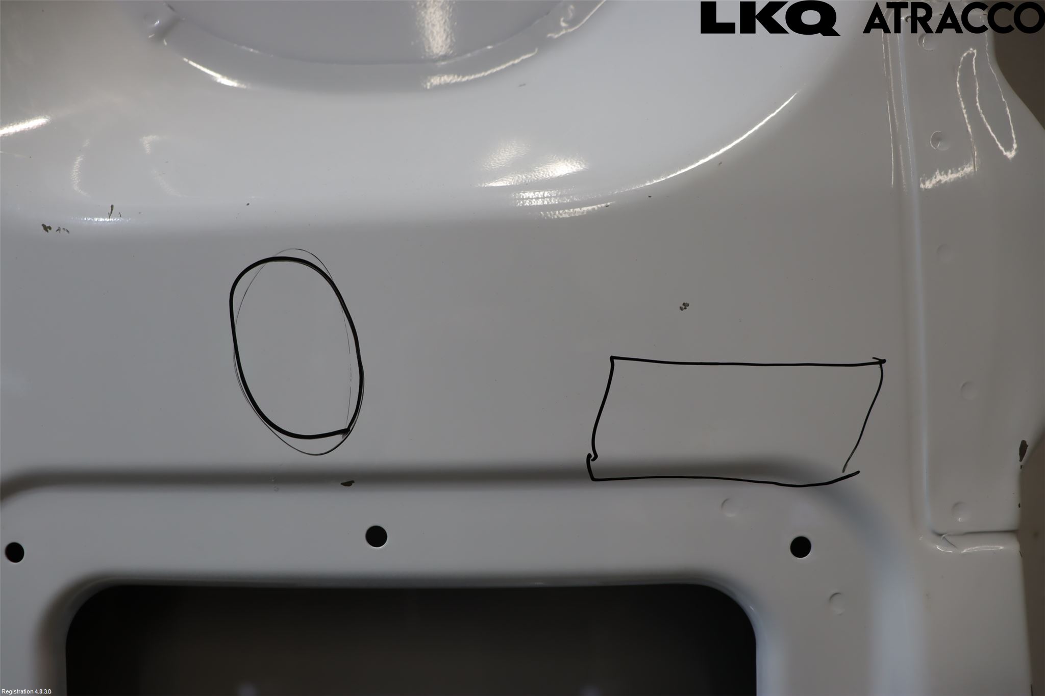 Peugeot PARTNER   03-08 Dør Bak Van - Vare Høyre