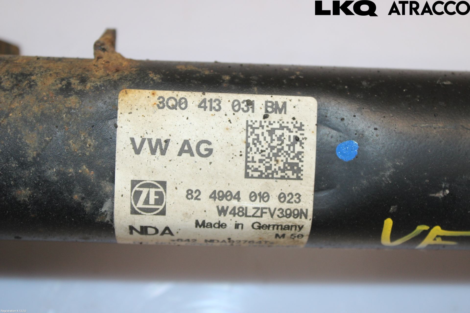 Volkswagen VW PASSAT 15-19 Fjærbein Foran Venstre