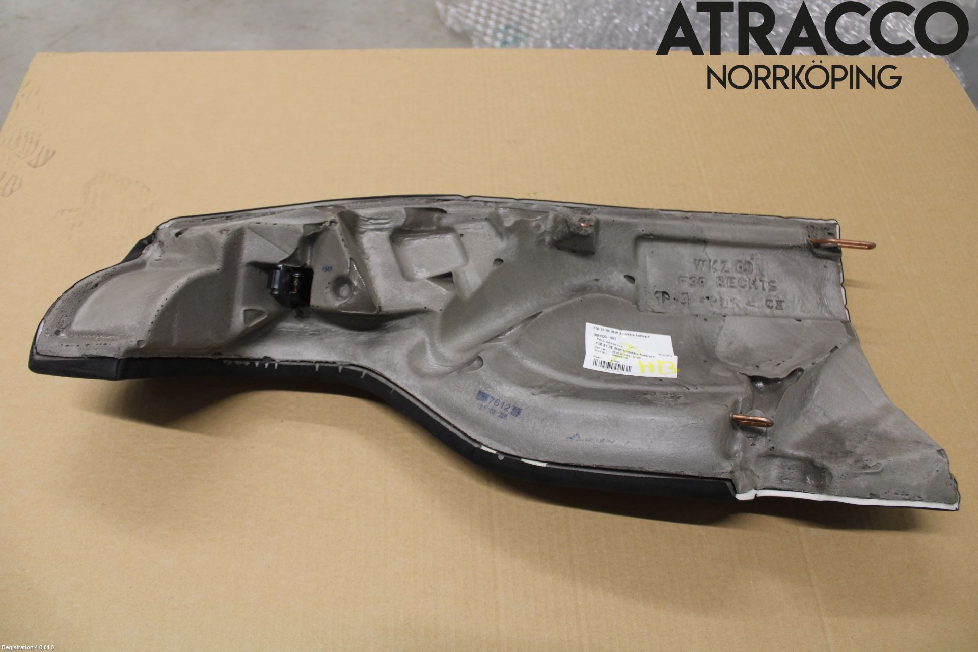BMW 3 F30/F31/F80 12-19 Innr Sete Baksete Kompl