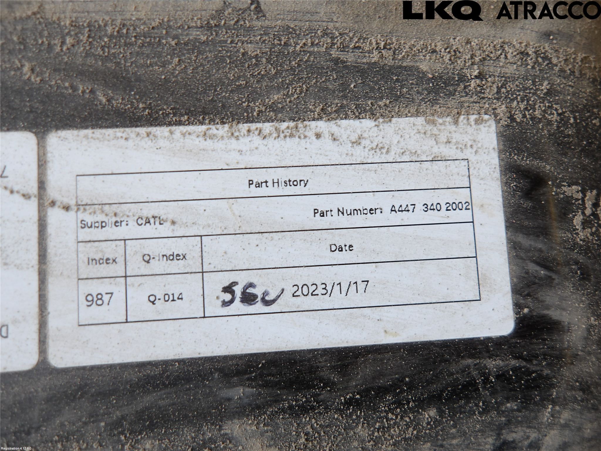 Mercedes-Benz MB VITO/V-KLASS (W640,W447,W448) 14- Hybrid Batteri