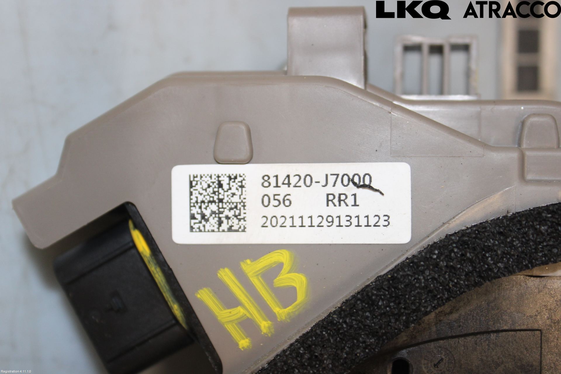 Kia CEED/CEED SW 19- Dørlås - Låsekasse