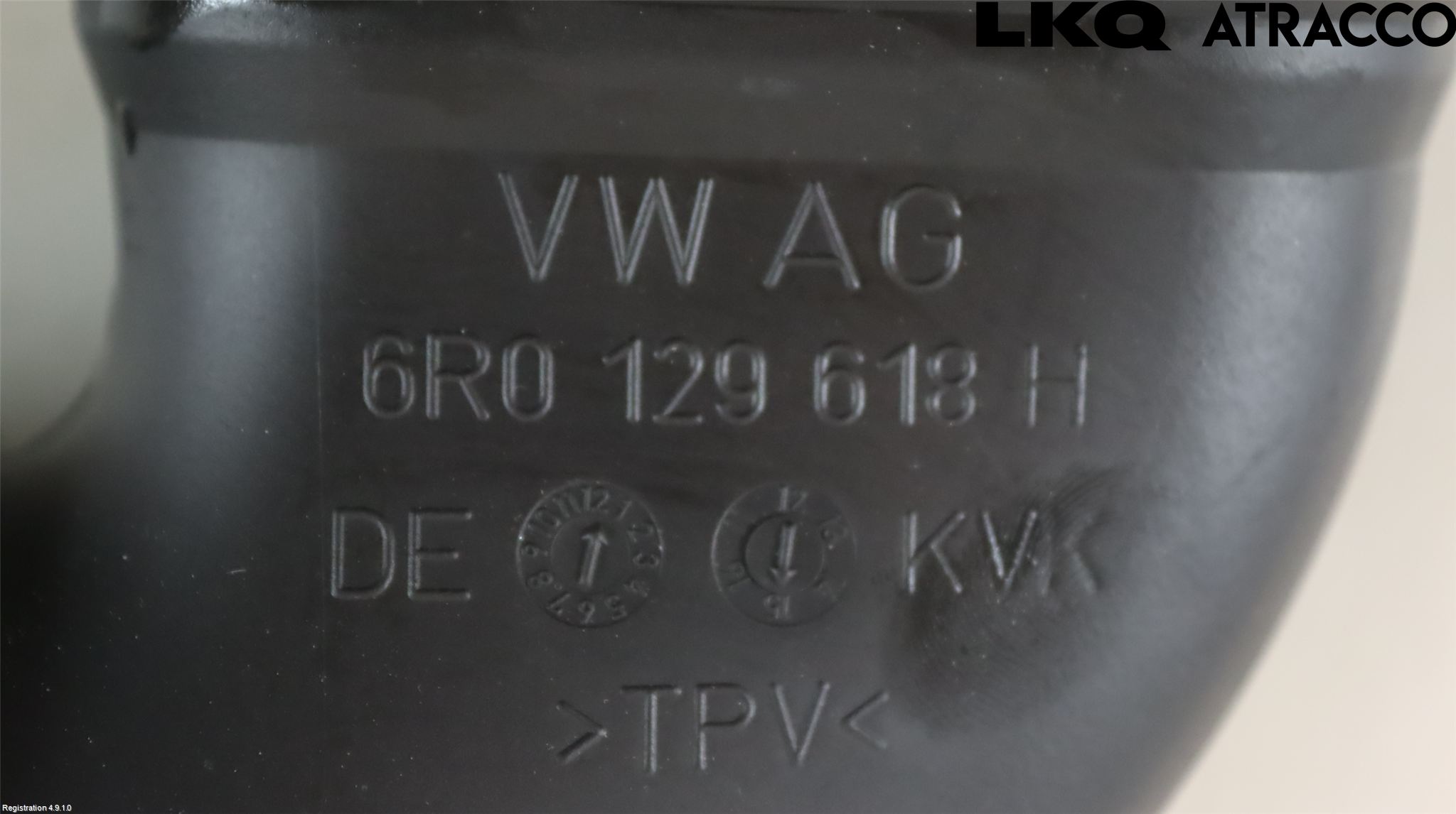 Volkswagen VW POLO 10-17 Inns Gummibelg - Slange
