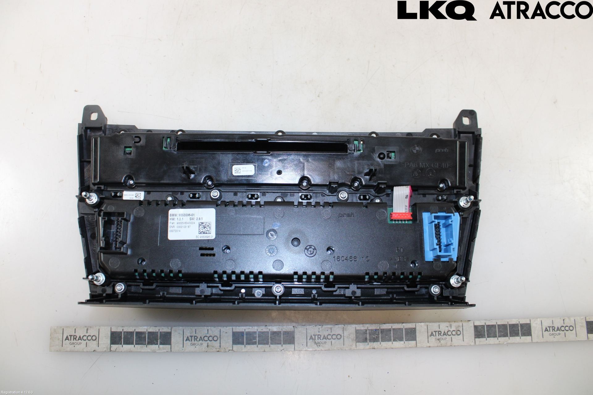 BMW 5 F10/F11/F18 09-17 Varmeapparat Panel(Regulering)