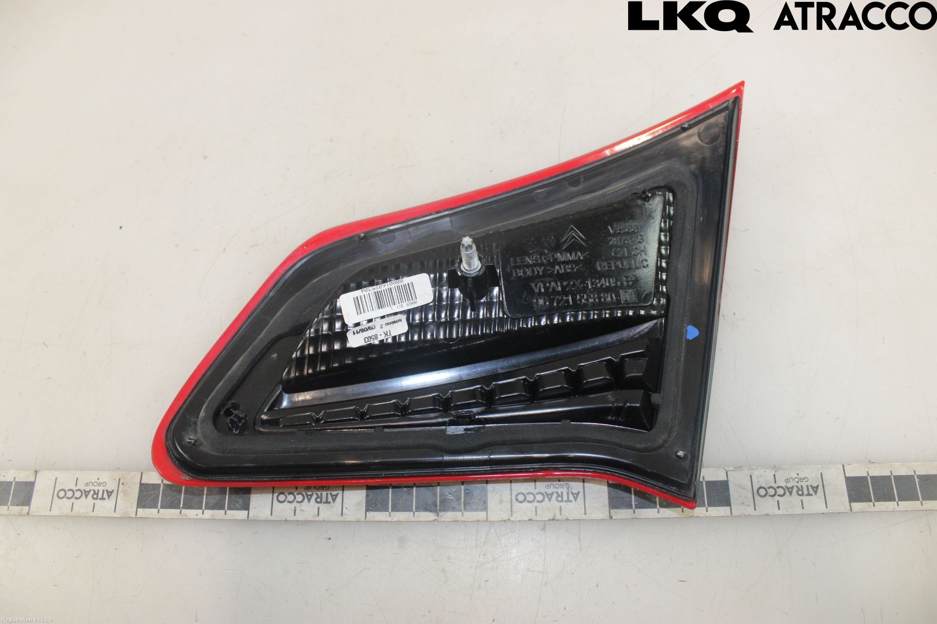 Citroen C4 II 11-18 Baklykt Høyre  På Luke(Indre)