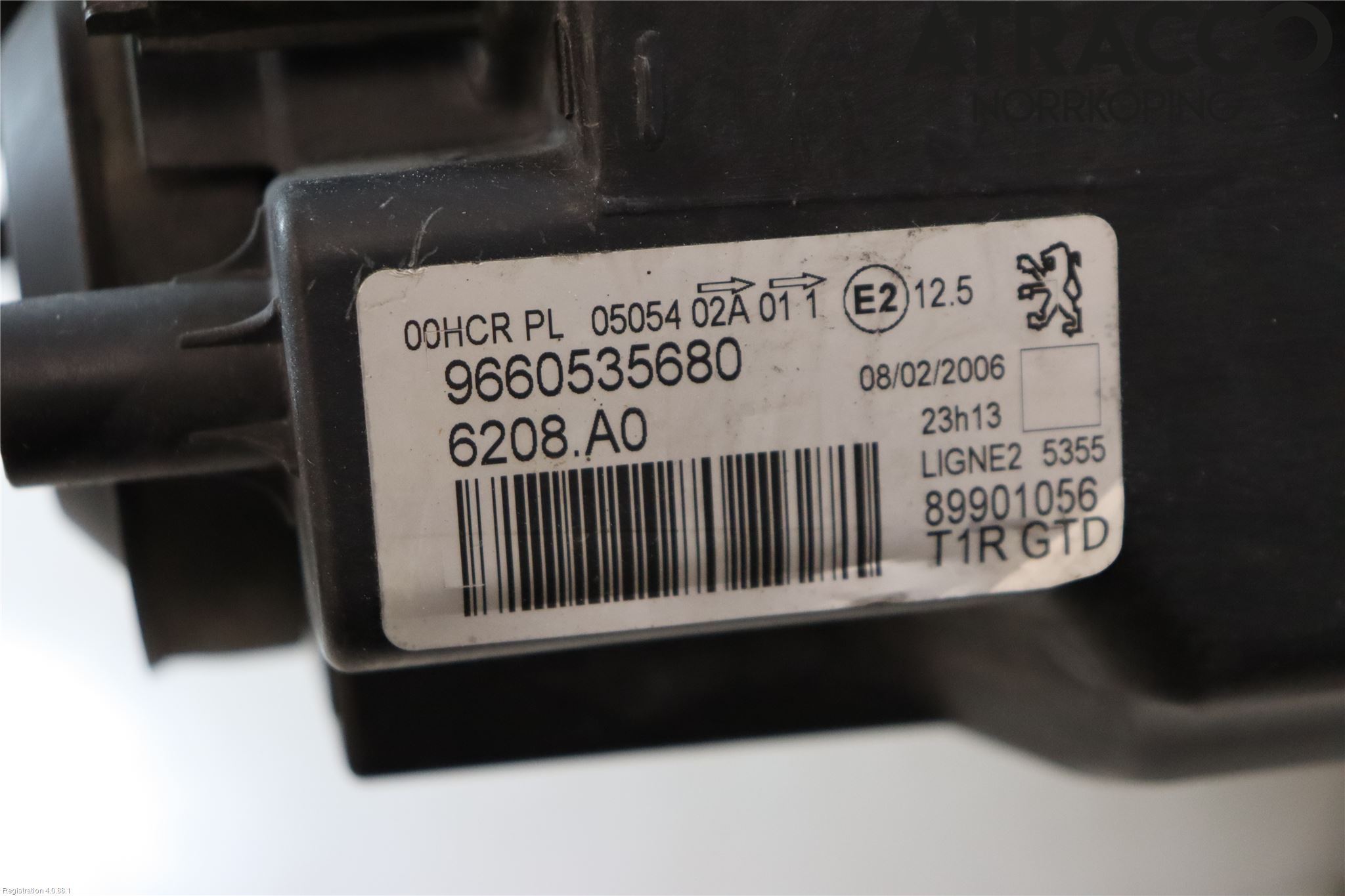 Peugeot 206 98-09 Frontlykt Venstre