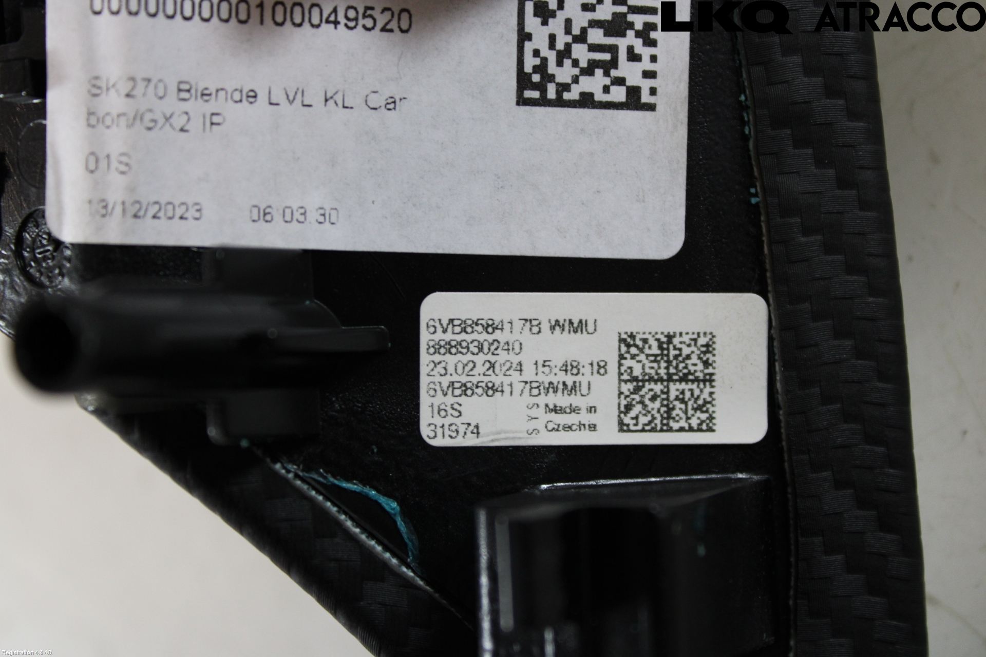 Skoda FABIA 22- Dashbord Kanal - Dyse