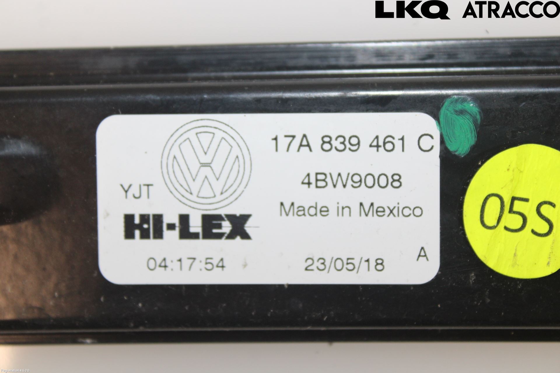 Volkswagen VW JETTA VI 11- Vindusheis El Komp