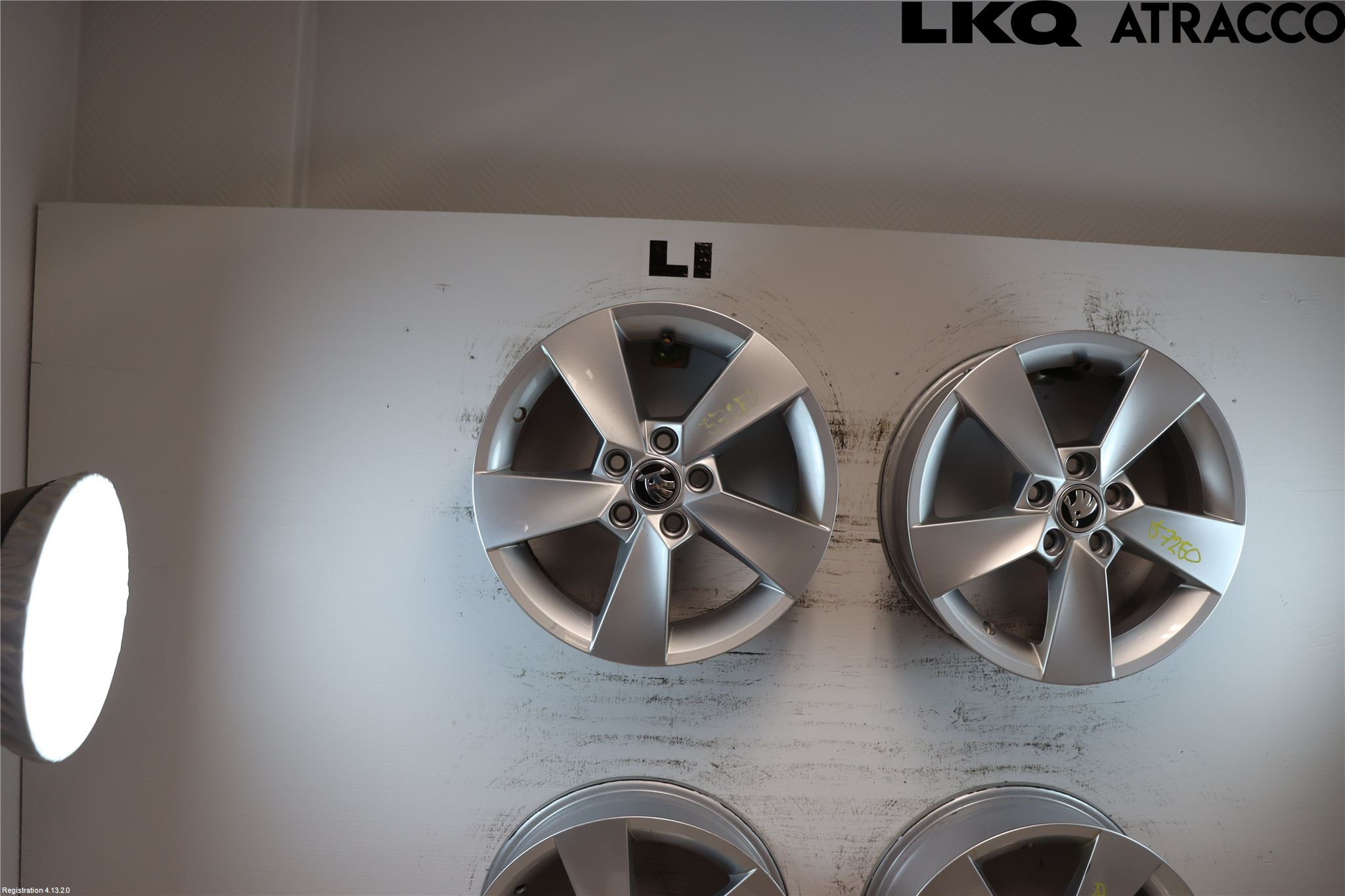 Skoda FABIA 22- Felg Aluminium Sett 4Stk