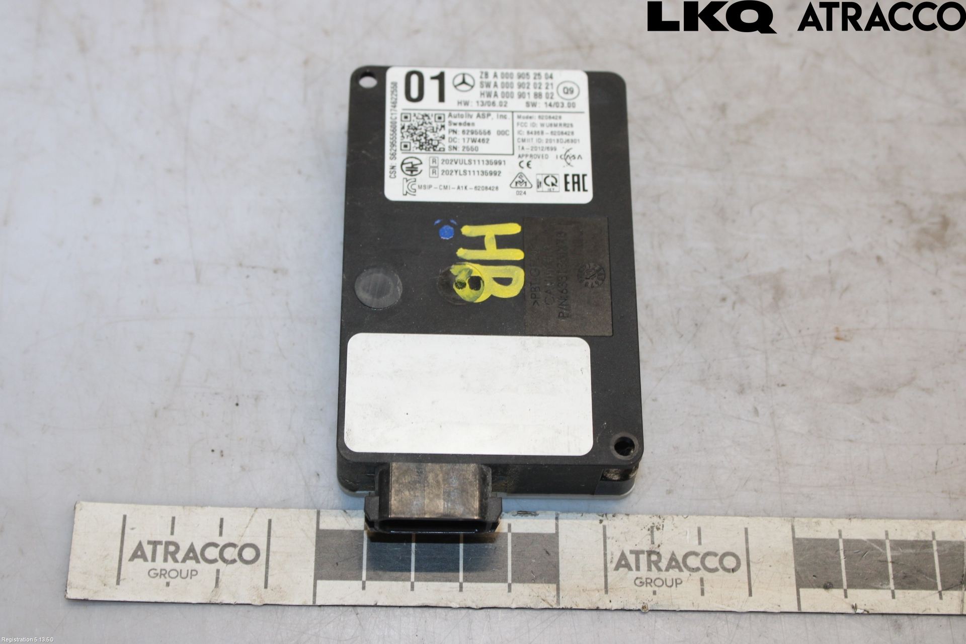 Mercedes-Benz MB GLC-KLASS (X253/C253) 15-22 Sensor Kollisjonsbeskyttelse