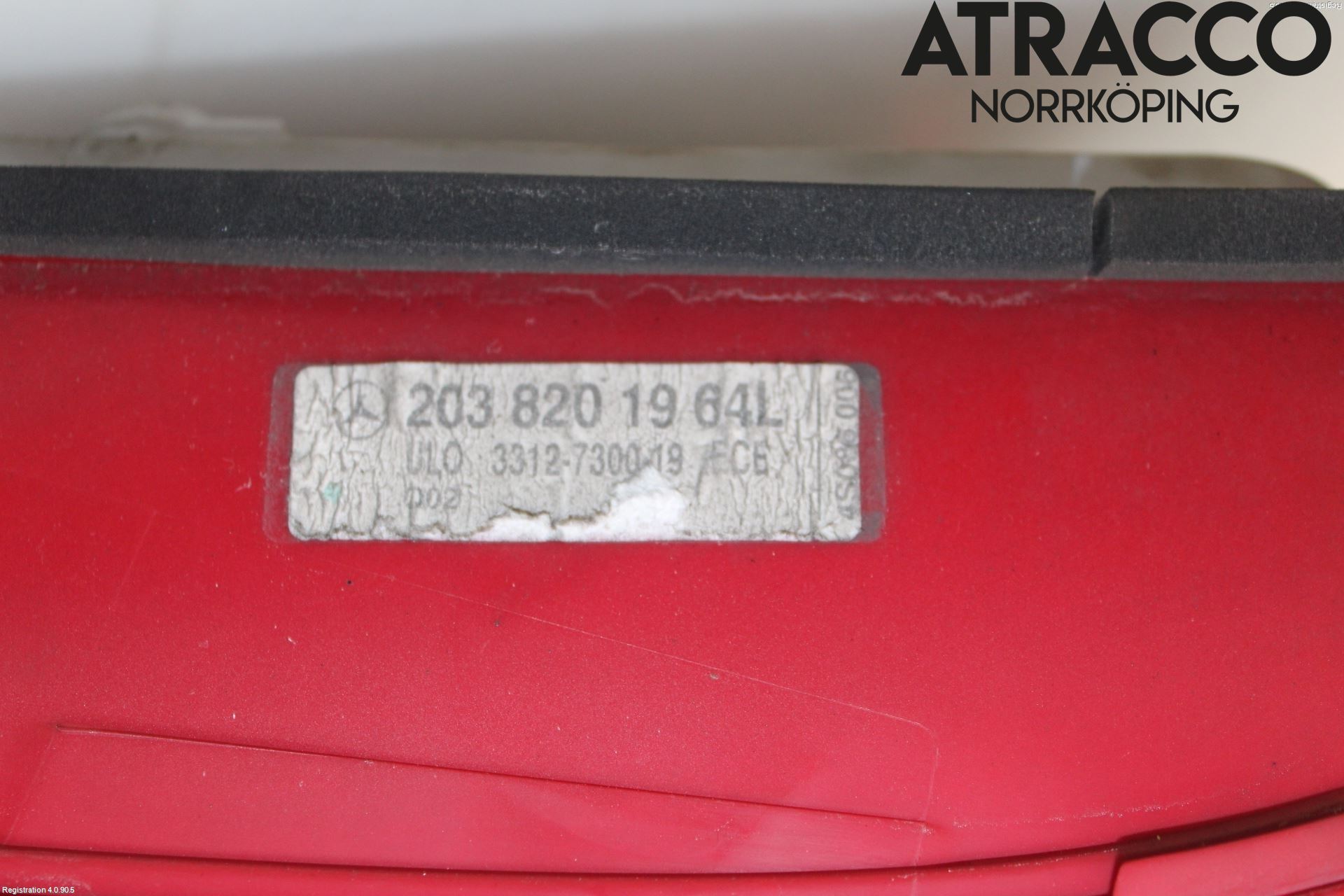 Mercedes-Benz MB C (203) 00-07 Baklykt Venstre