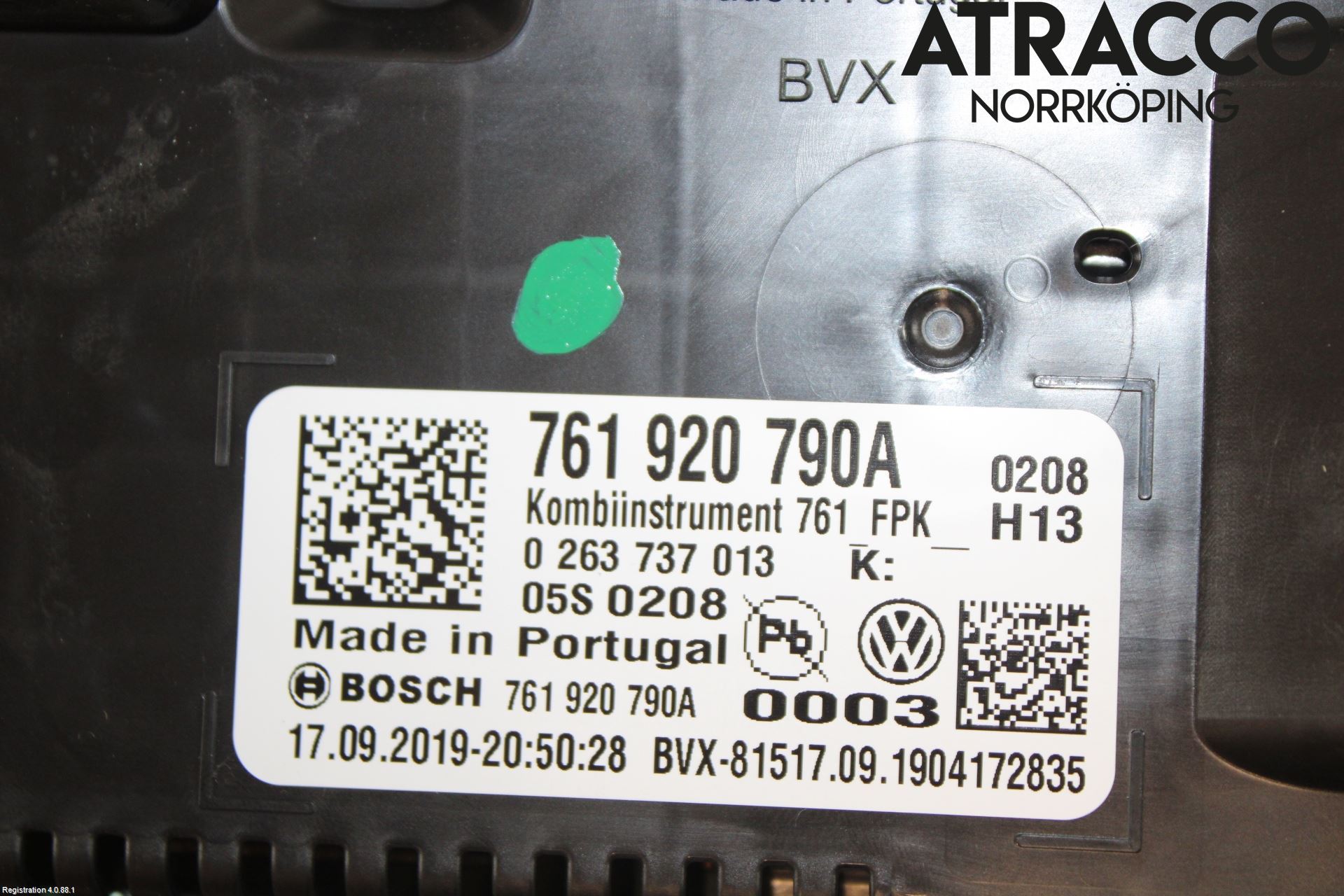 Volkswagen VW TOUAREG CR 18- Instr Kombinert