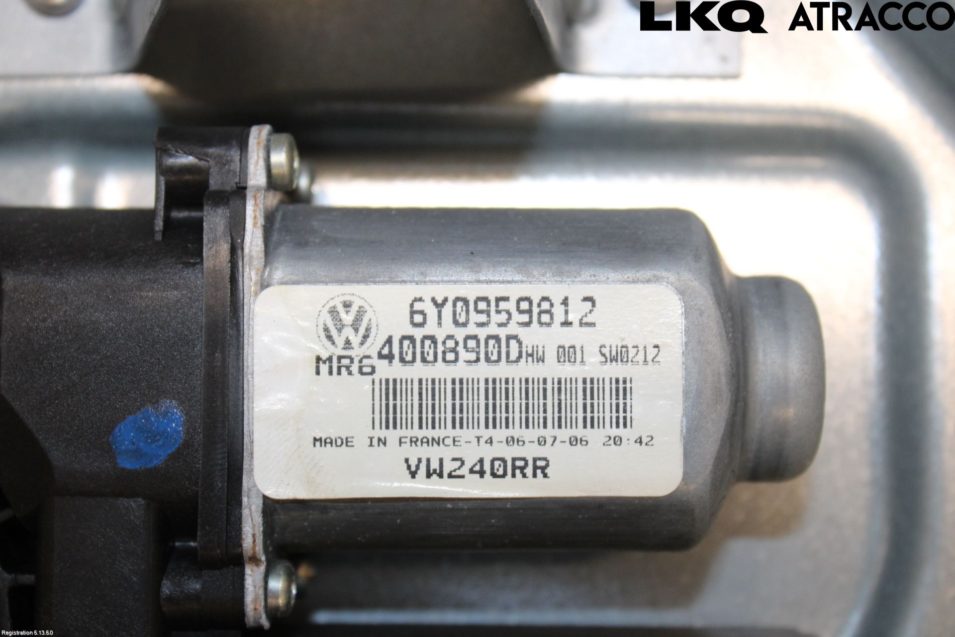Volkswagen VW POLO 05-09 Vindusheis El Komp