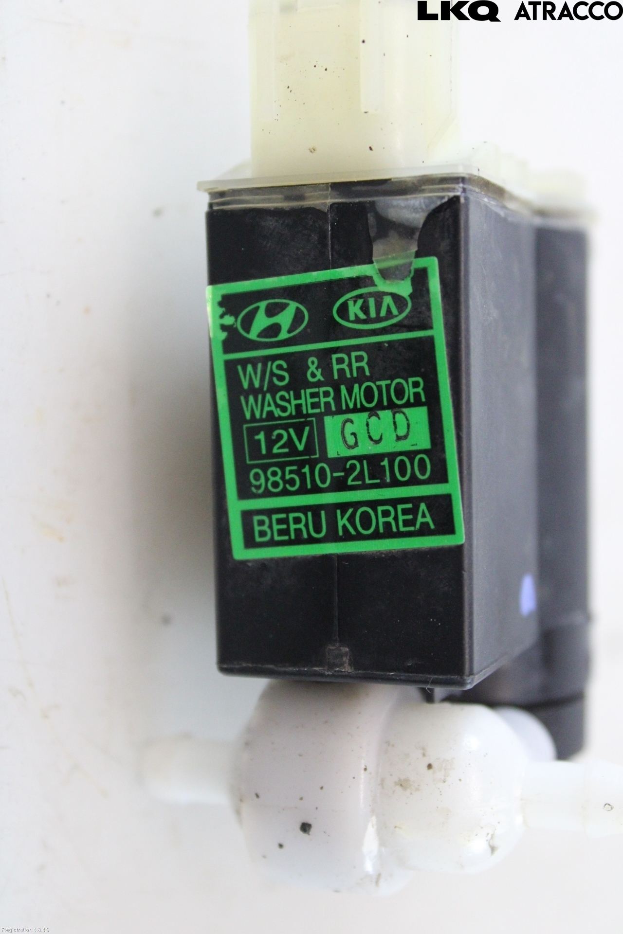 Hyundai i30 FD 07-12 Spylerpumpe Frontrute