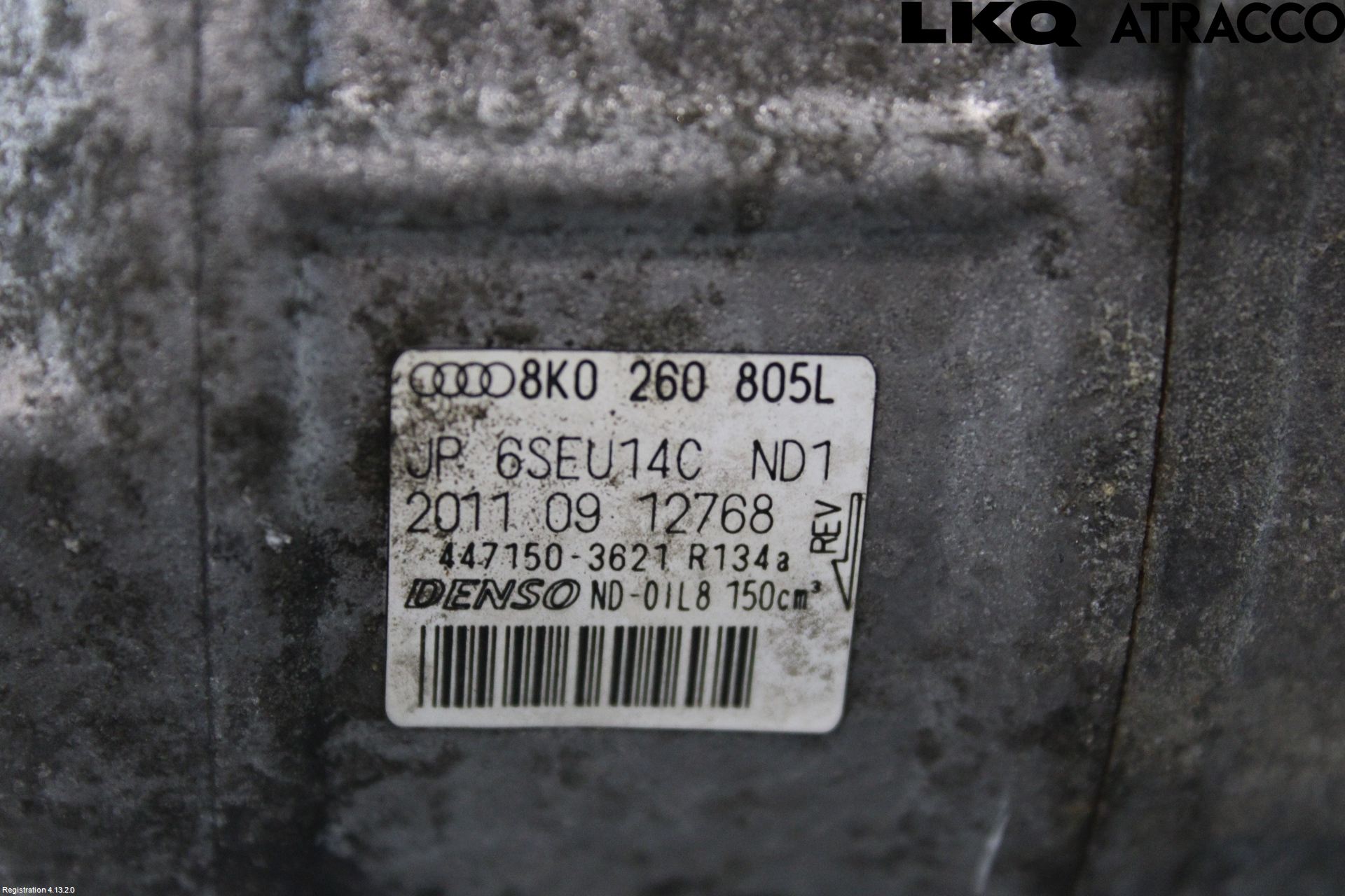 Audi Q5 09-16 Varme Ac Kompressor