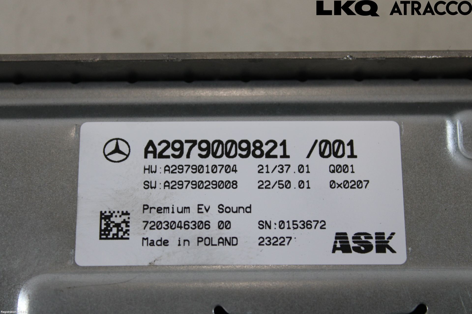 Mercedes-Benz MB EQE (V295) 22- Styrenhet Multimedia