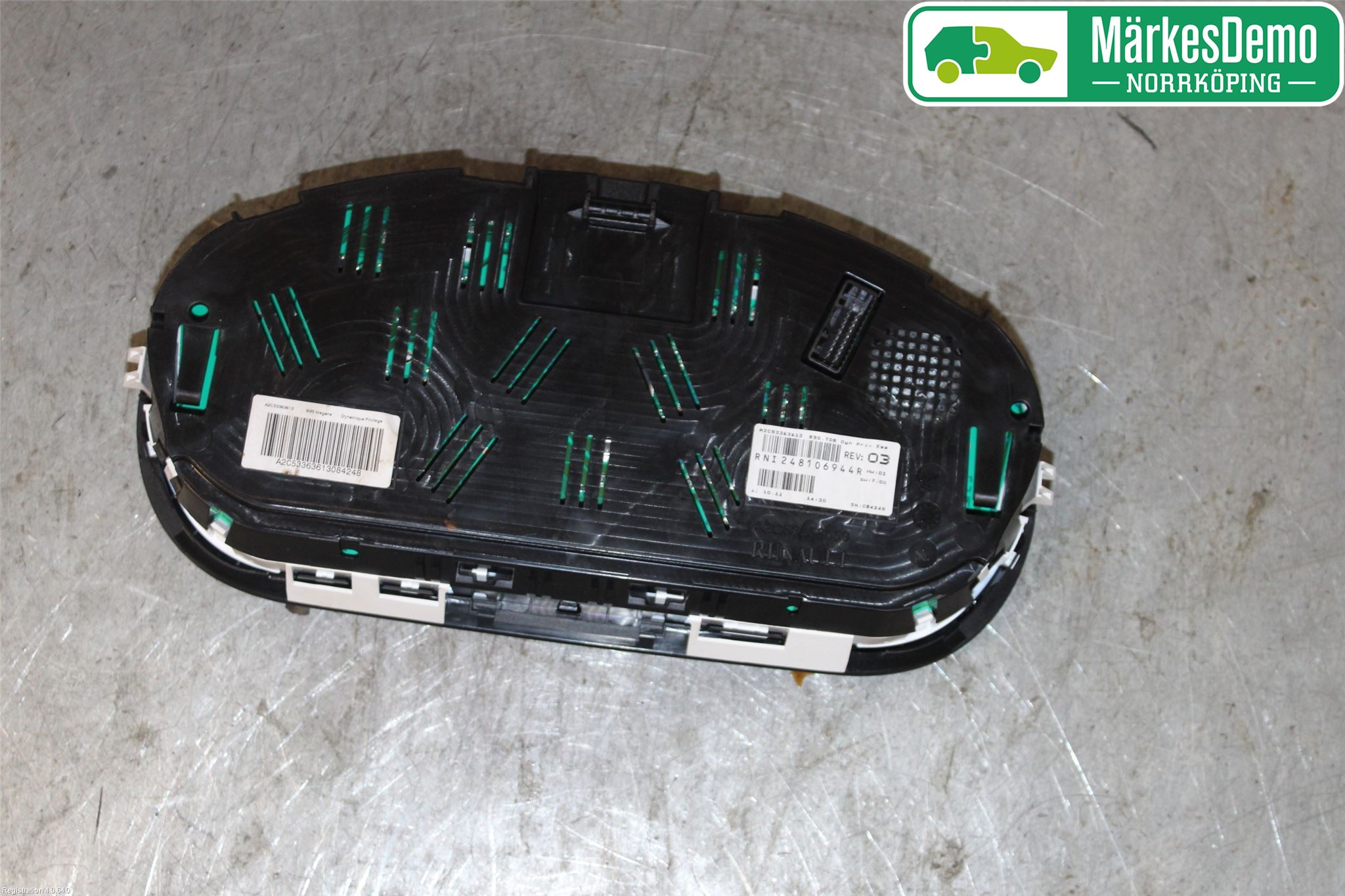 Renault MEGANE III 09-15 Instr Kombinert