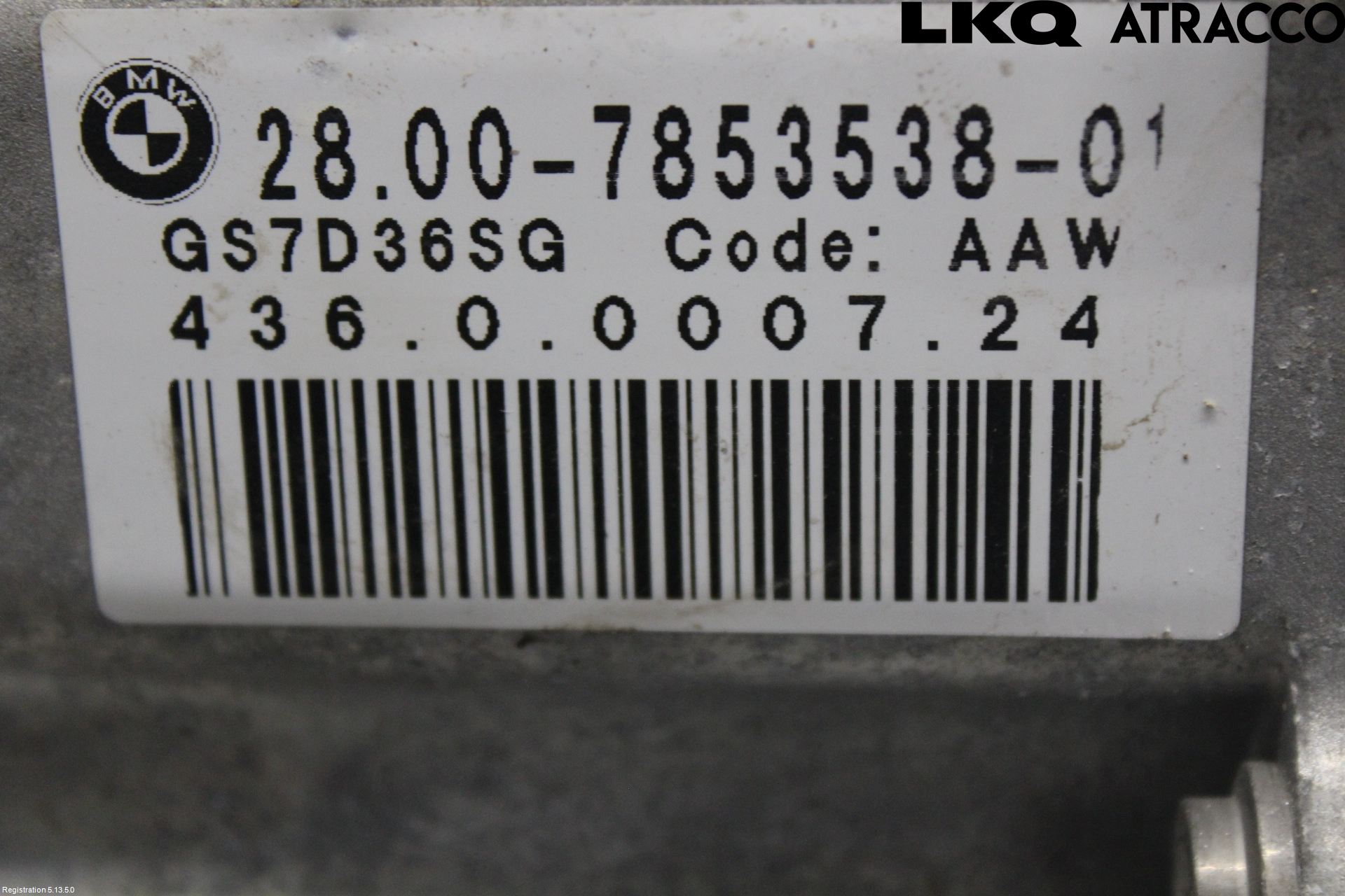 BMW 4 F32/F33/F82/F83 13-20 Gearkasse Automat