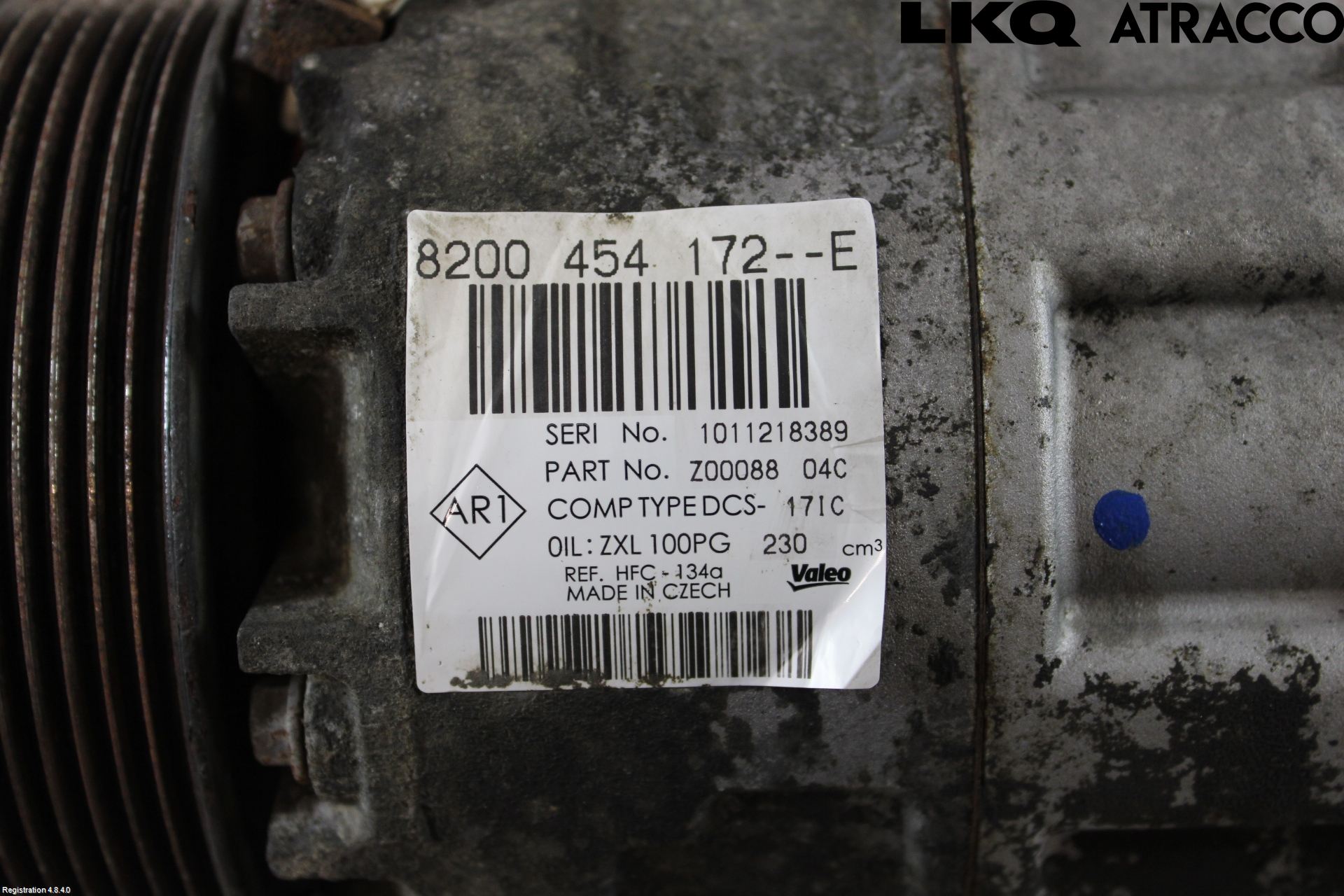 Nissan PRIMASTAR Varme Ac Kompressor