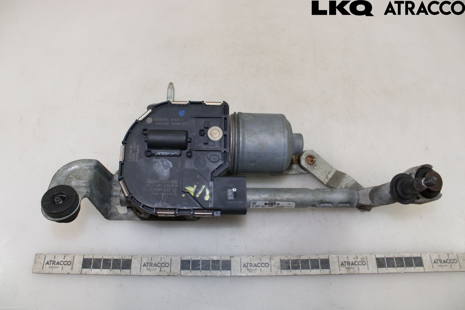Volkswagen VW GOLF PLUS/CROSS GOLF 04-14 Viskeroverføring Frontrute