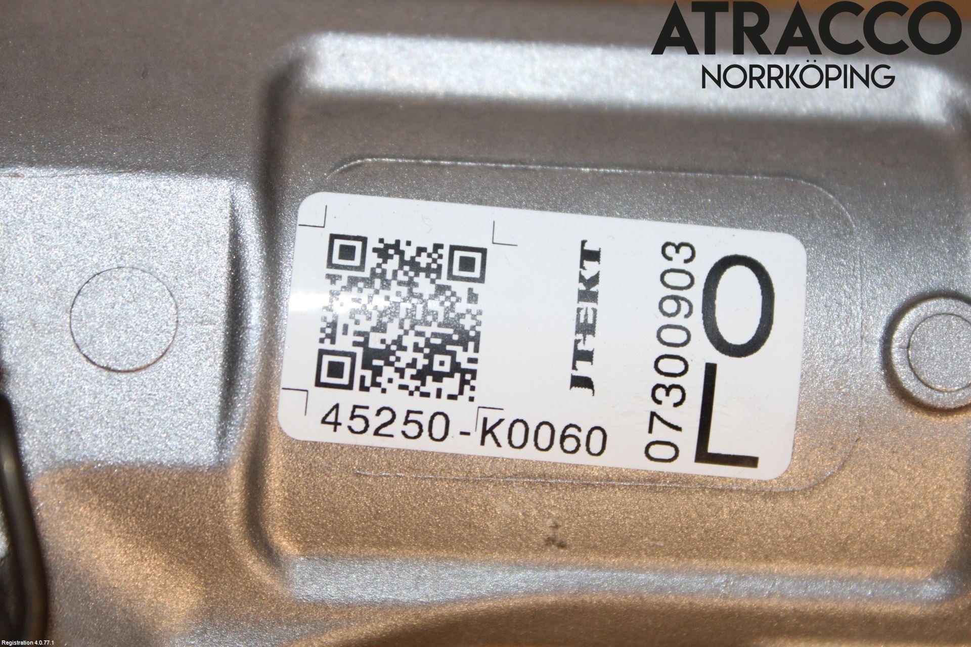 Toyota YARIS XP21 20- Rattakselaggregat Innebygd Servo