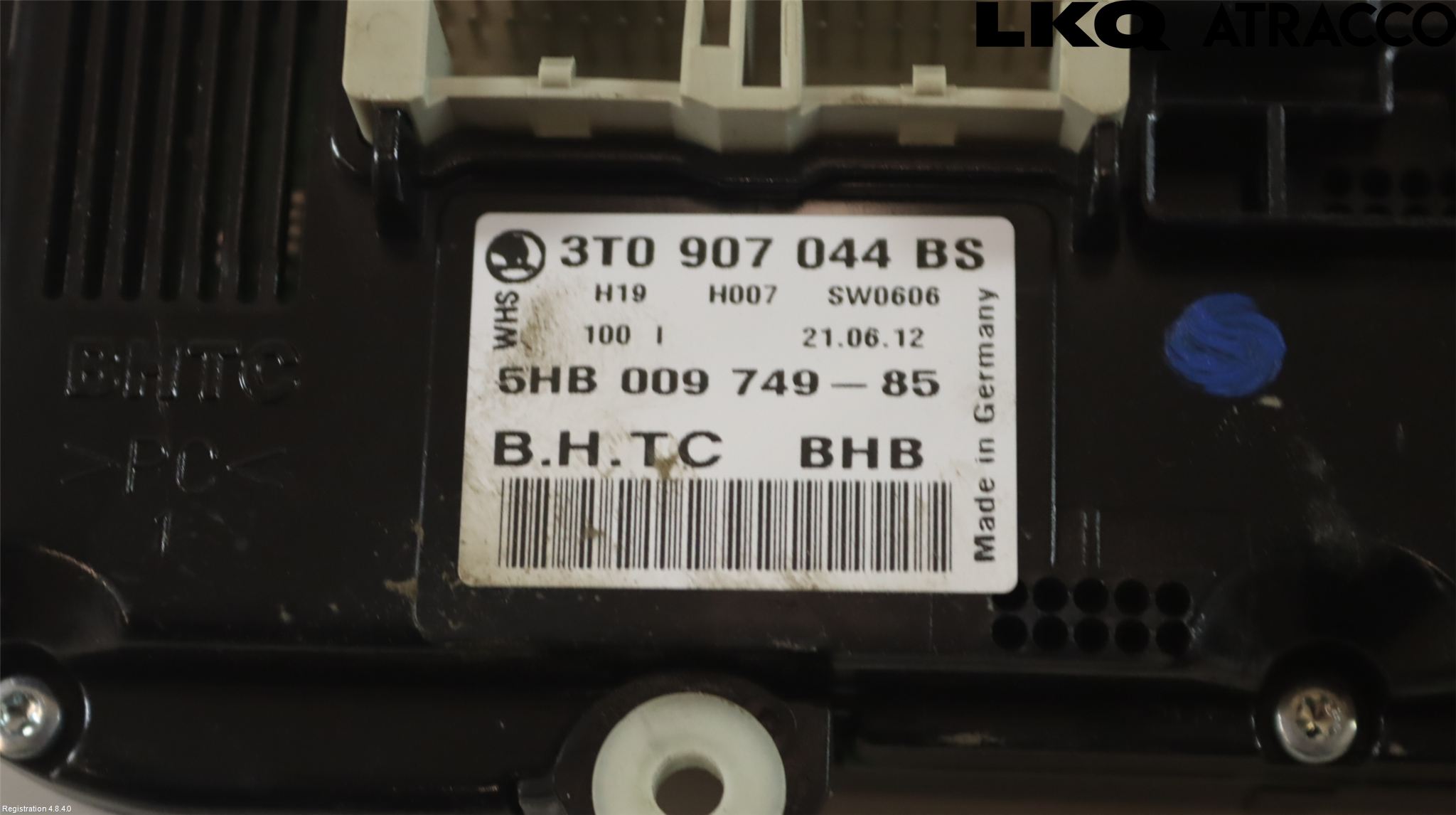 Skoda OCTAVIA (1Z) 05-13 Varmeapparat Panel(Regulering)
