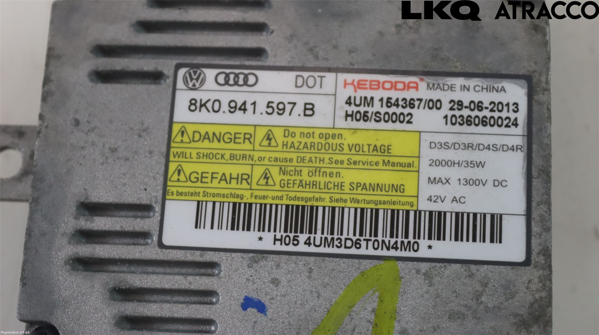 Audi A3/S3 05-13 Styreenhet Xenon