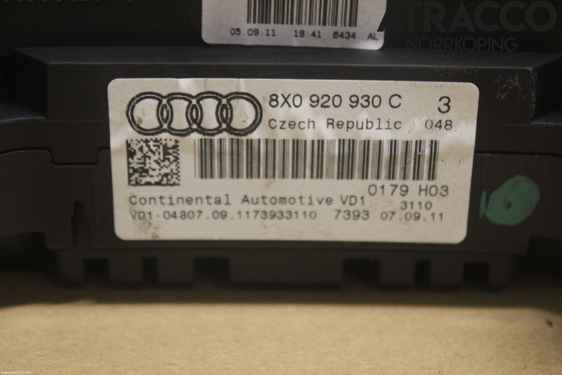 Audi A1/S1 11-18 Instr Kombinert