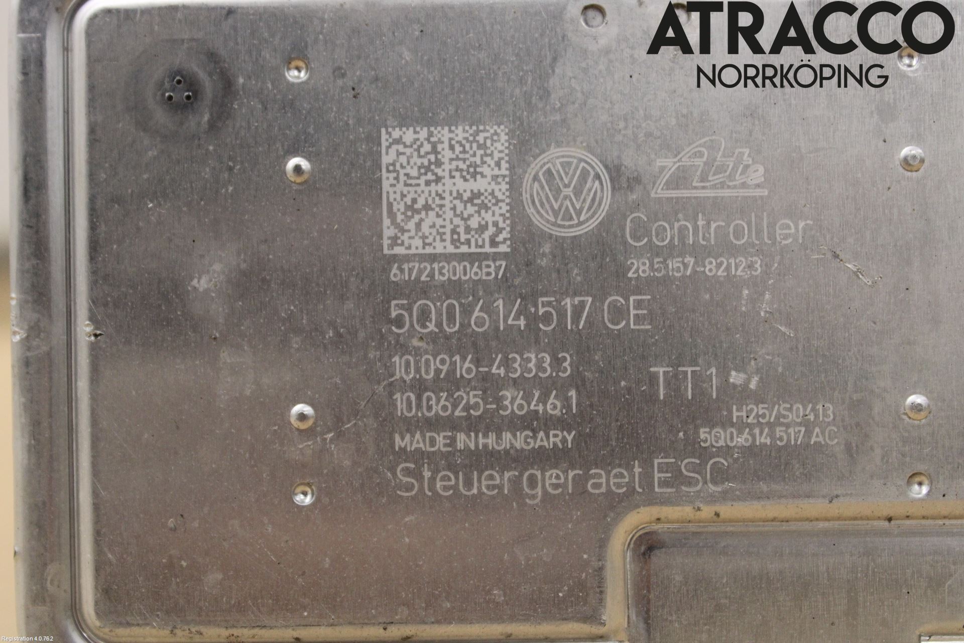 Volkswagen VW GOLF / E-GOLF VII 13-20 Abs Hydraulikkaggregat