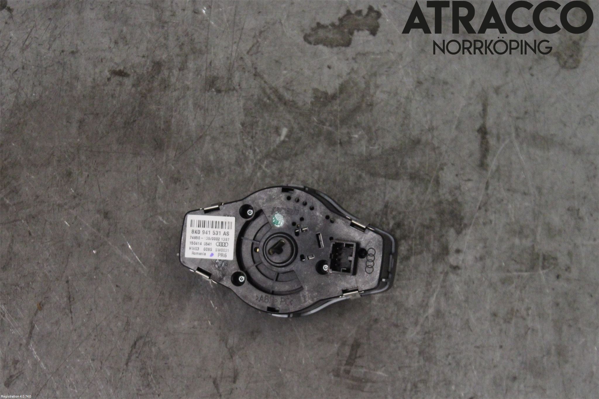 Audi A4 12-15 Bryter Hovedlys