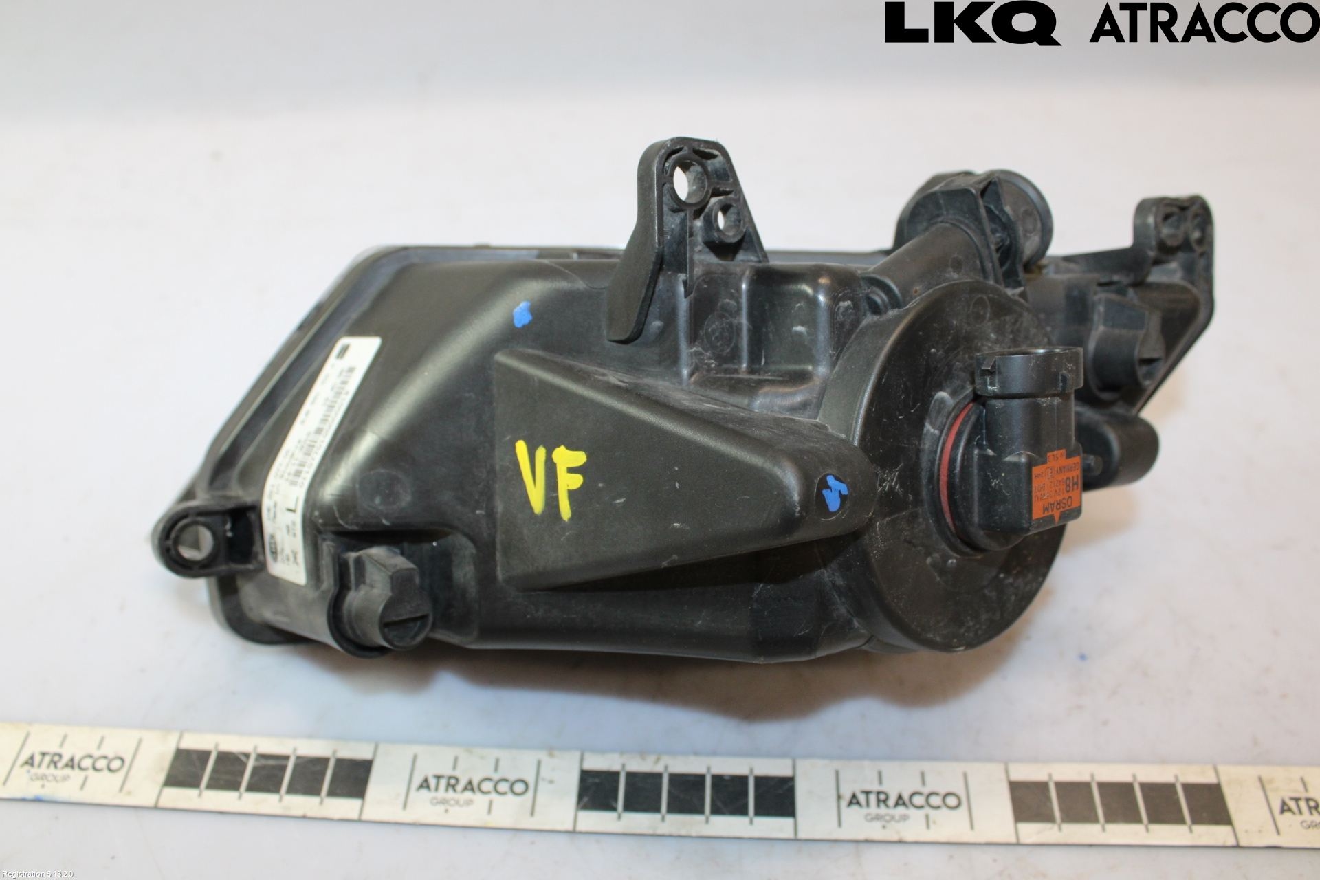 Seat TOLEDO 12-19 Frontlykt-Kurve-Tåkelys