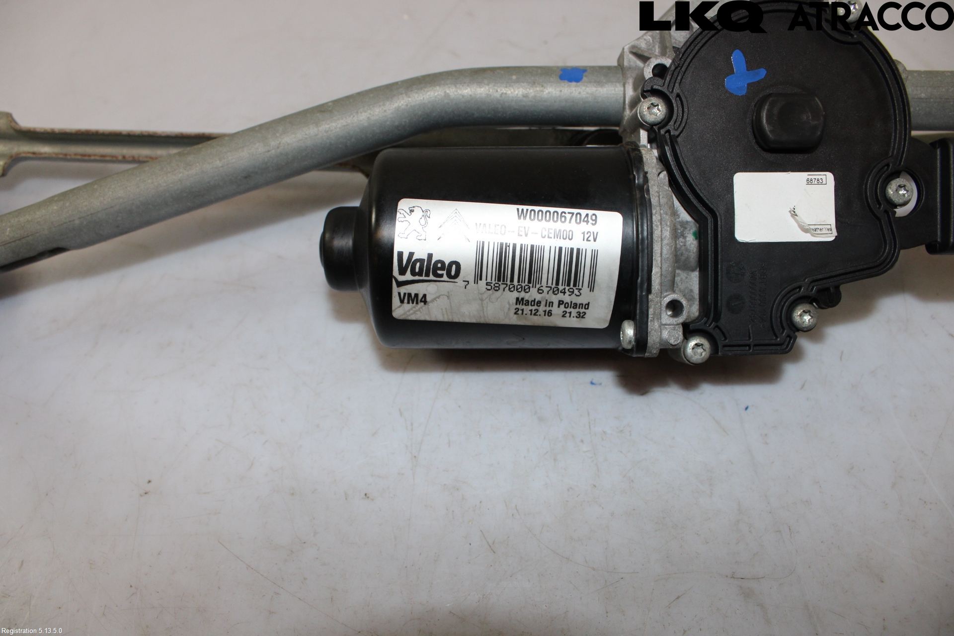 Peugeot EXPERT/E-EXPERT 17- Viskeroverføring Frontrute