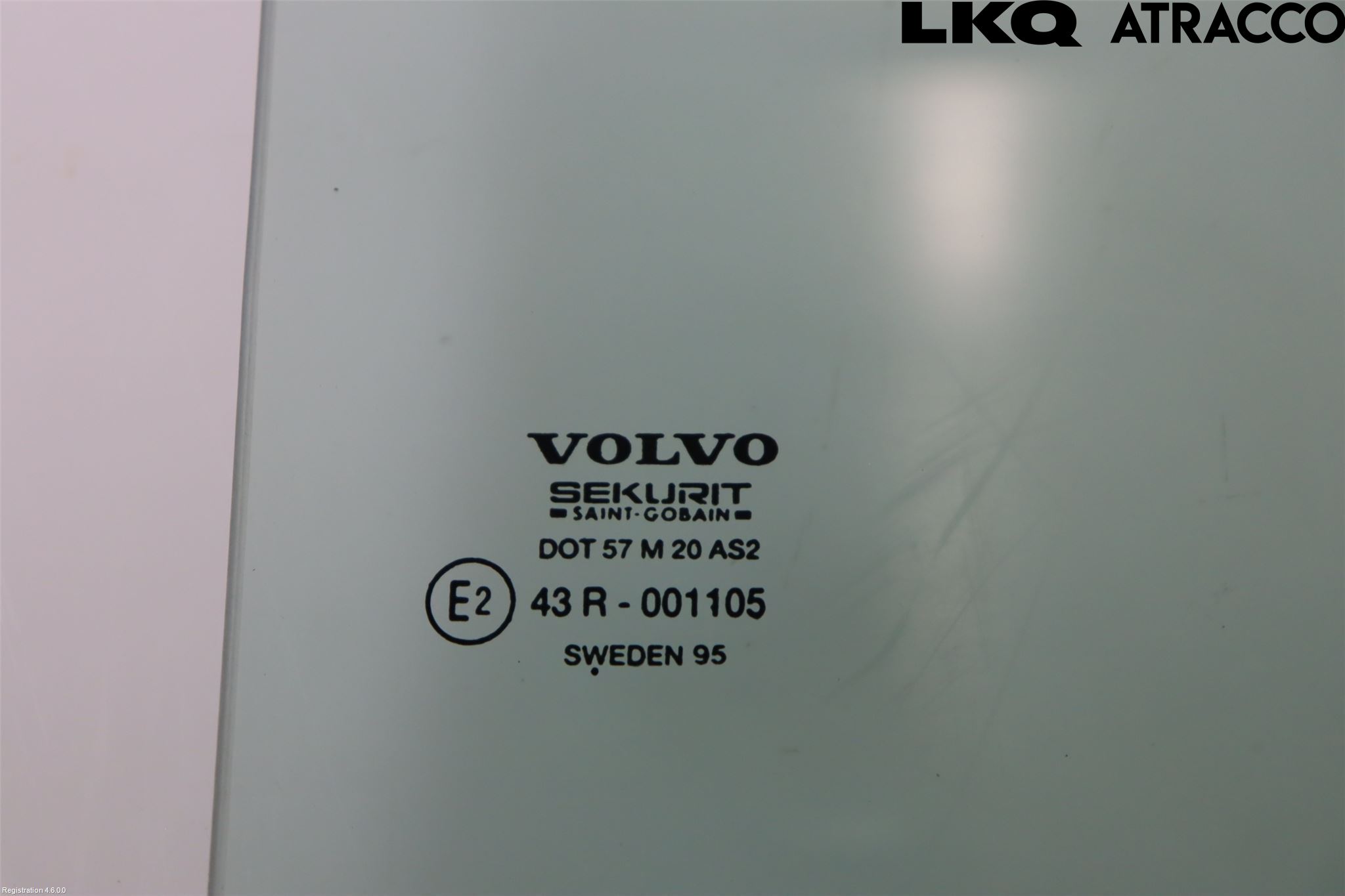 Volvo 940 91-98 Dørrute Bak Høyre 4Dørs