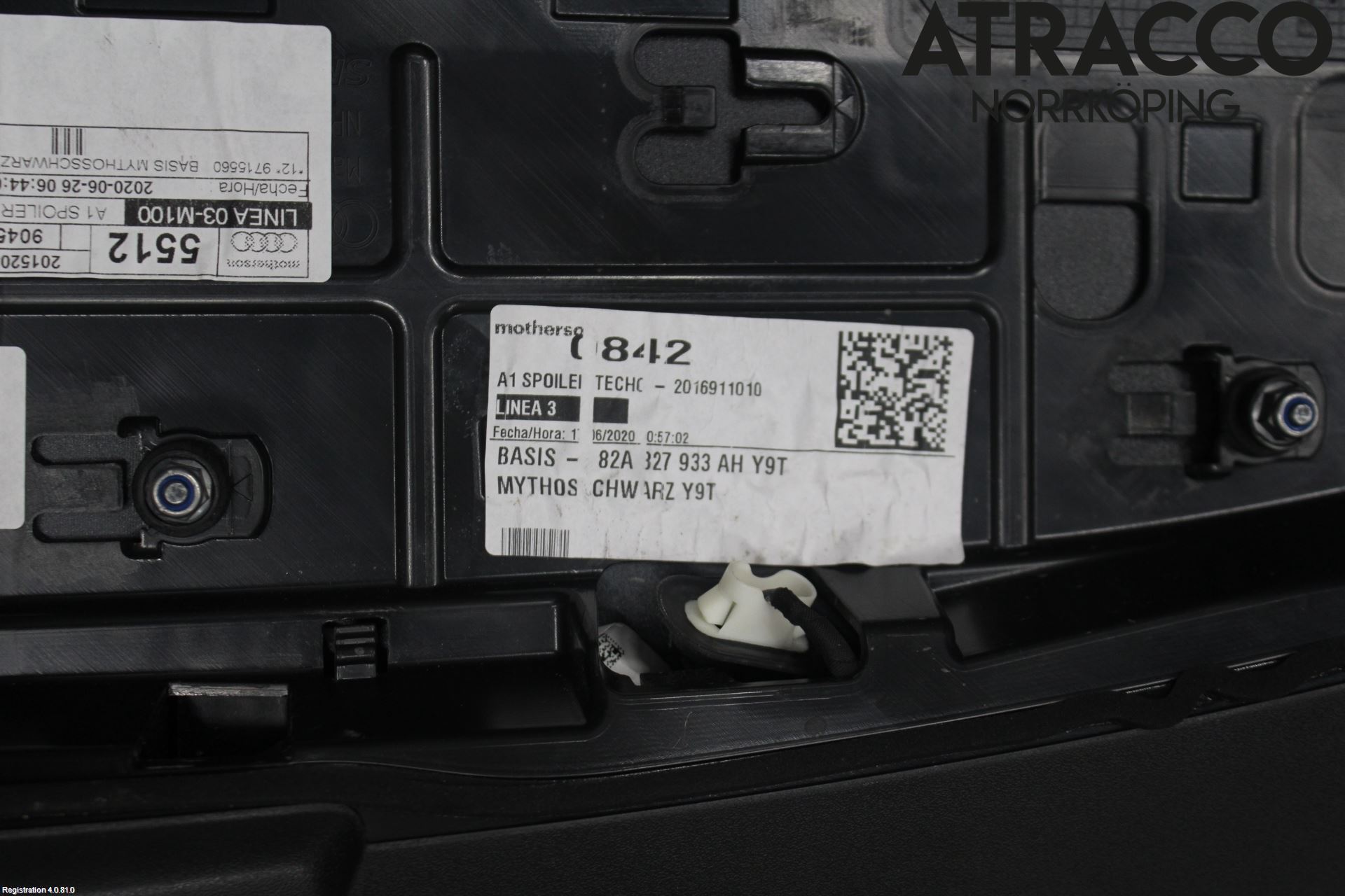 Audi A1 19- Spoiler Bakluke