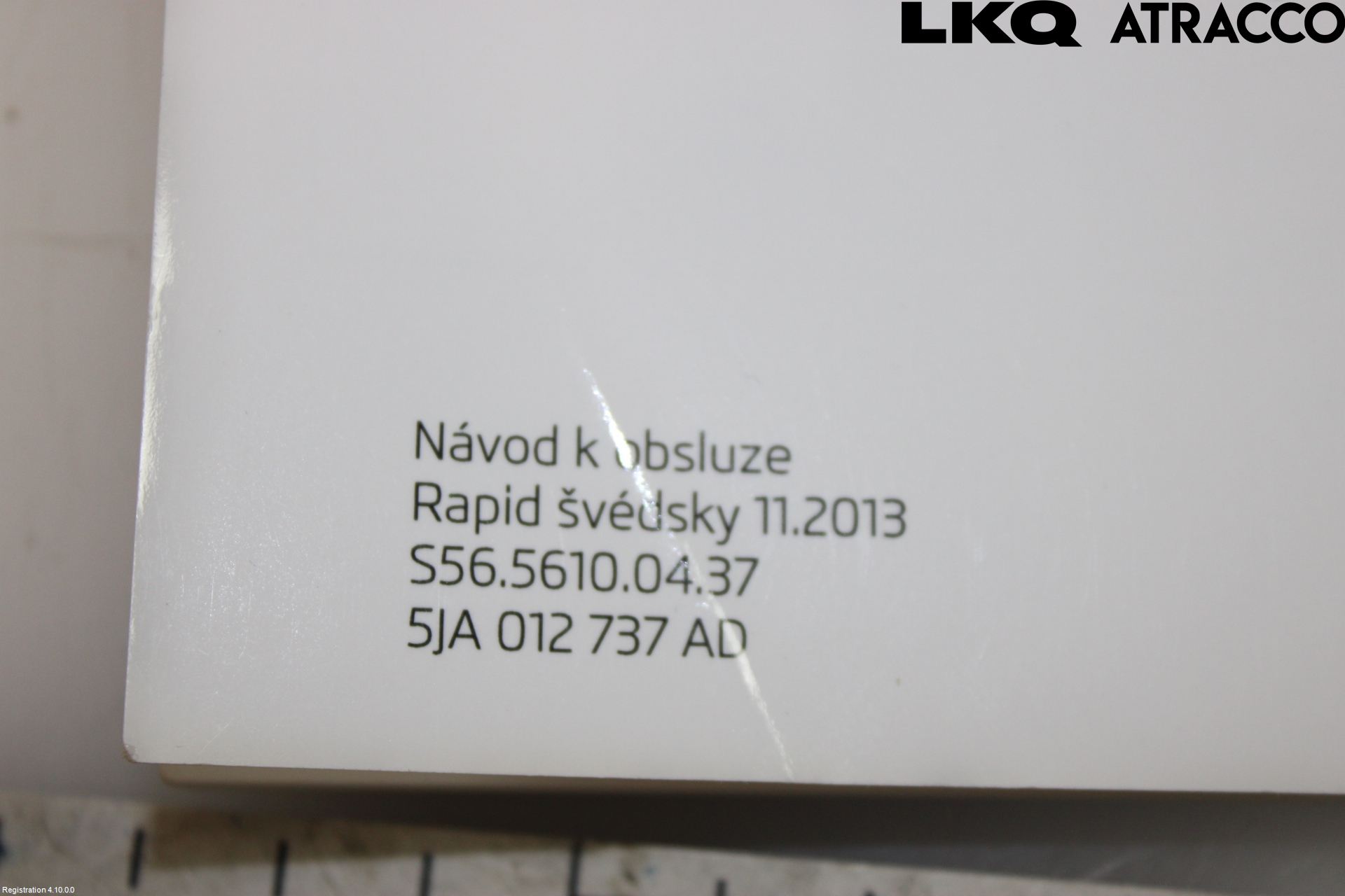 Skoda RAPID Instruksjonsbok