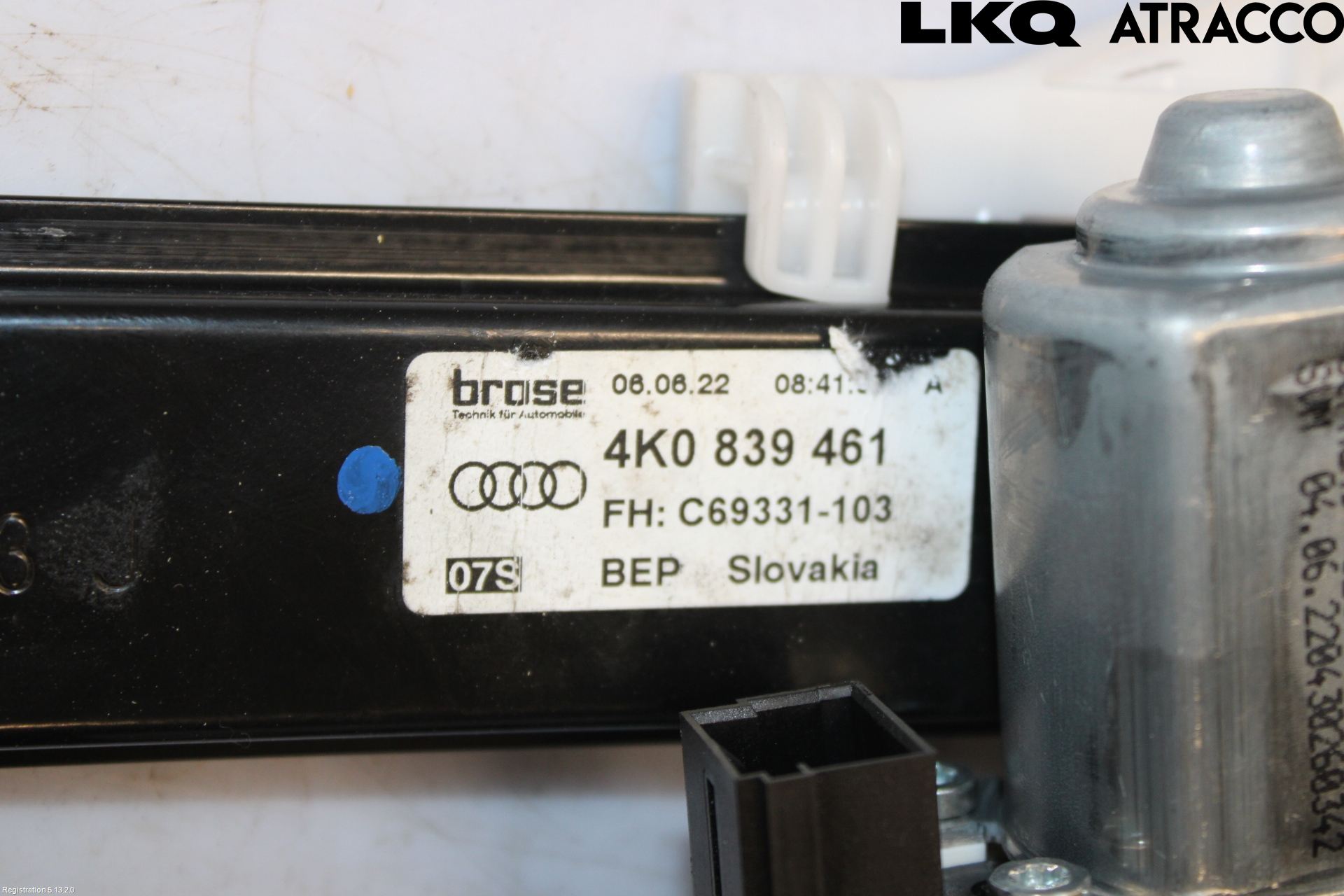 Audi A6/S6 E-TRON 24- Vindusheis El Komp
