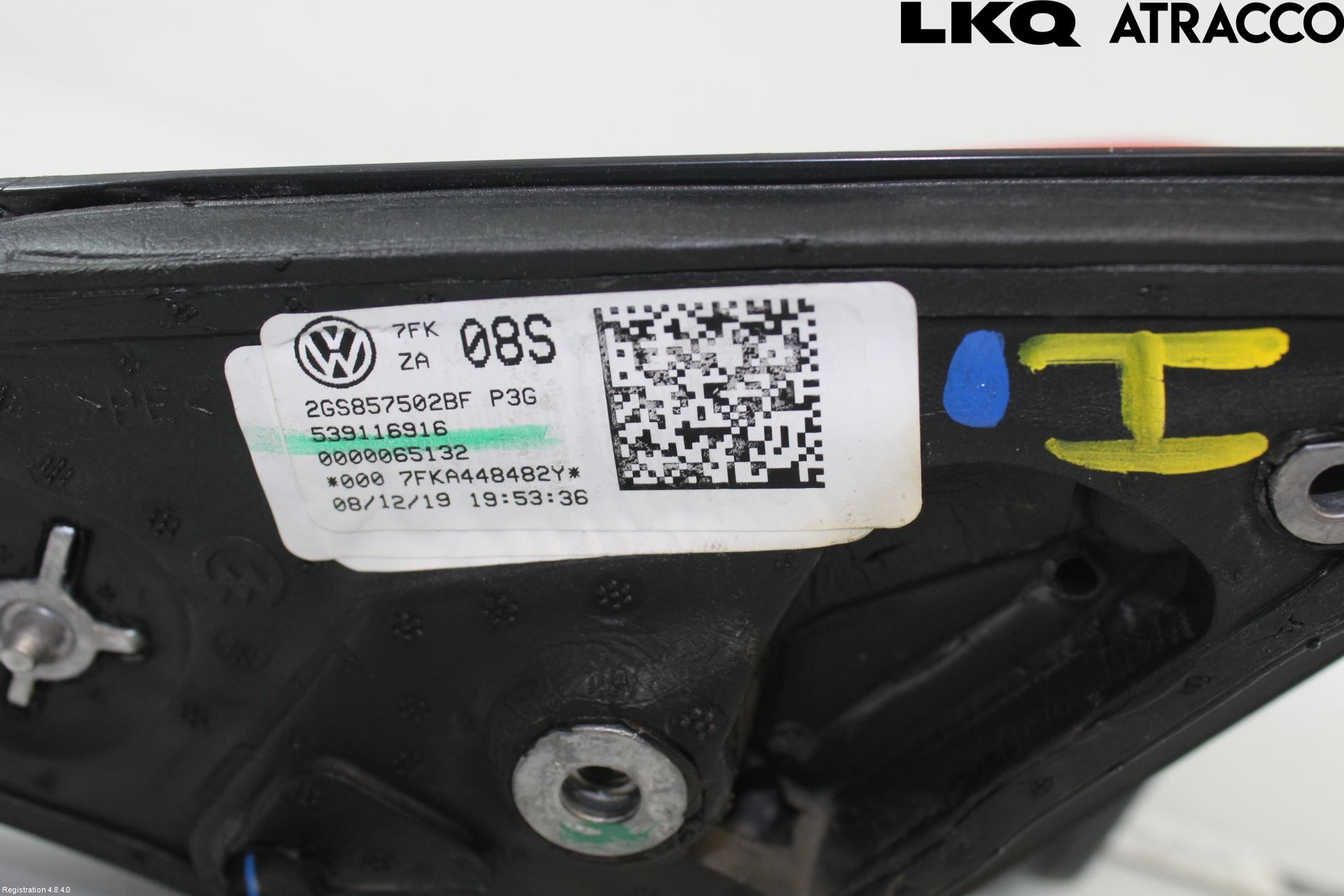 Volkswagen VW POLO VI 18->> Speil H M-El Justering
