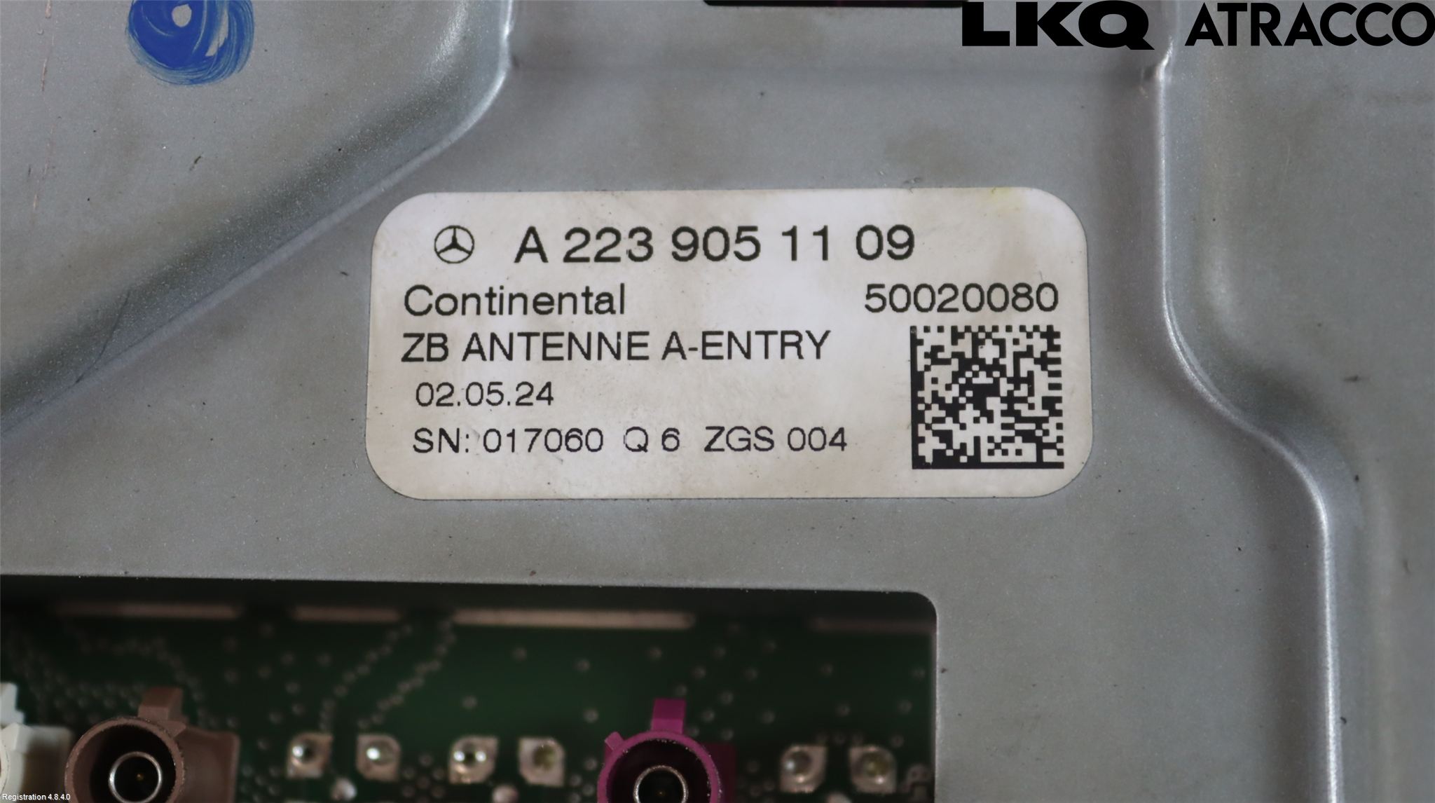 Mercedes-Benz MB EQE (V295) 22- Stereo Antenne Radio-Tv