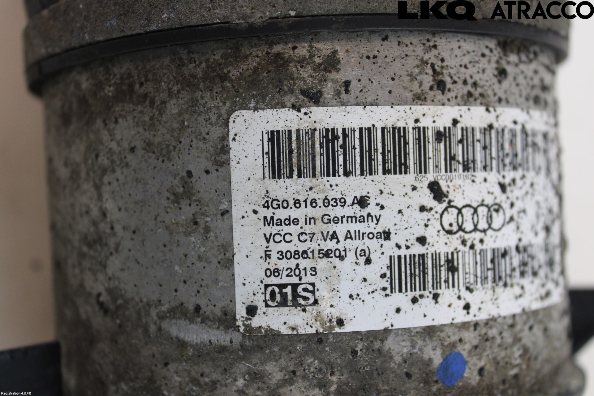 Audi A6 ALLROAD 12-18 Fjærbein Foran Venstre